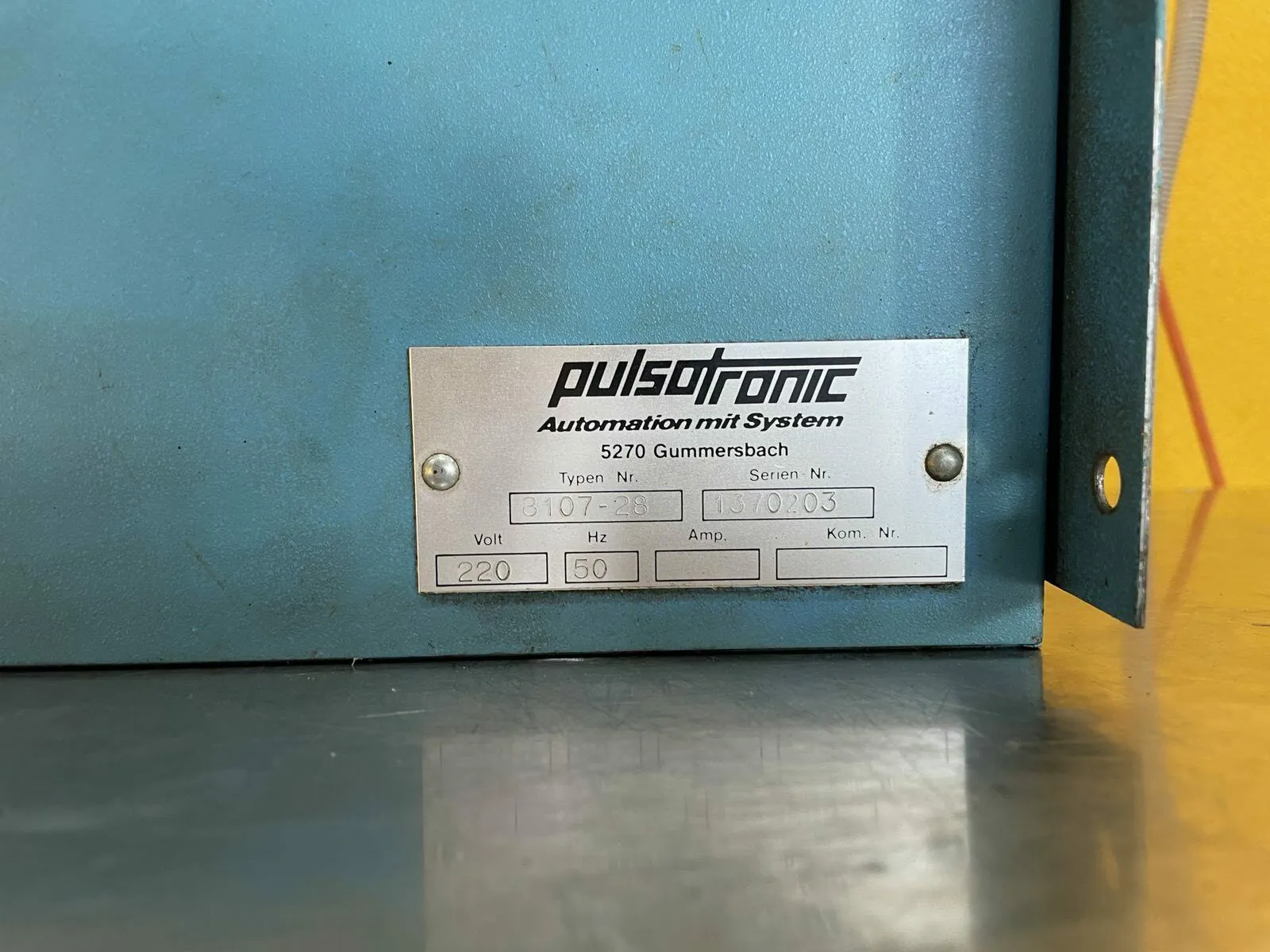1x Pulsotronic 8107-28 for Bruderer press - Thumbnail 7