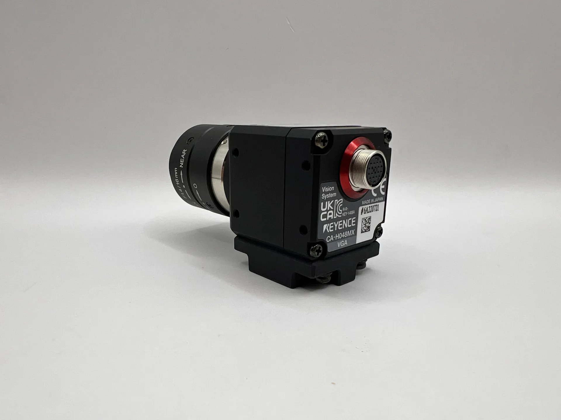 KEYENCE CA-H048MX High Performance Camera + F1.4/16mm Lens - Thumbnail 2