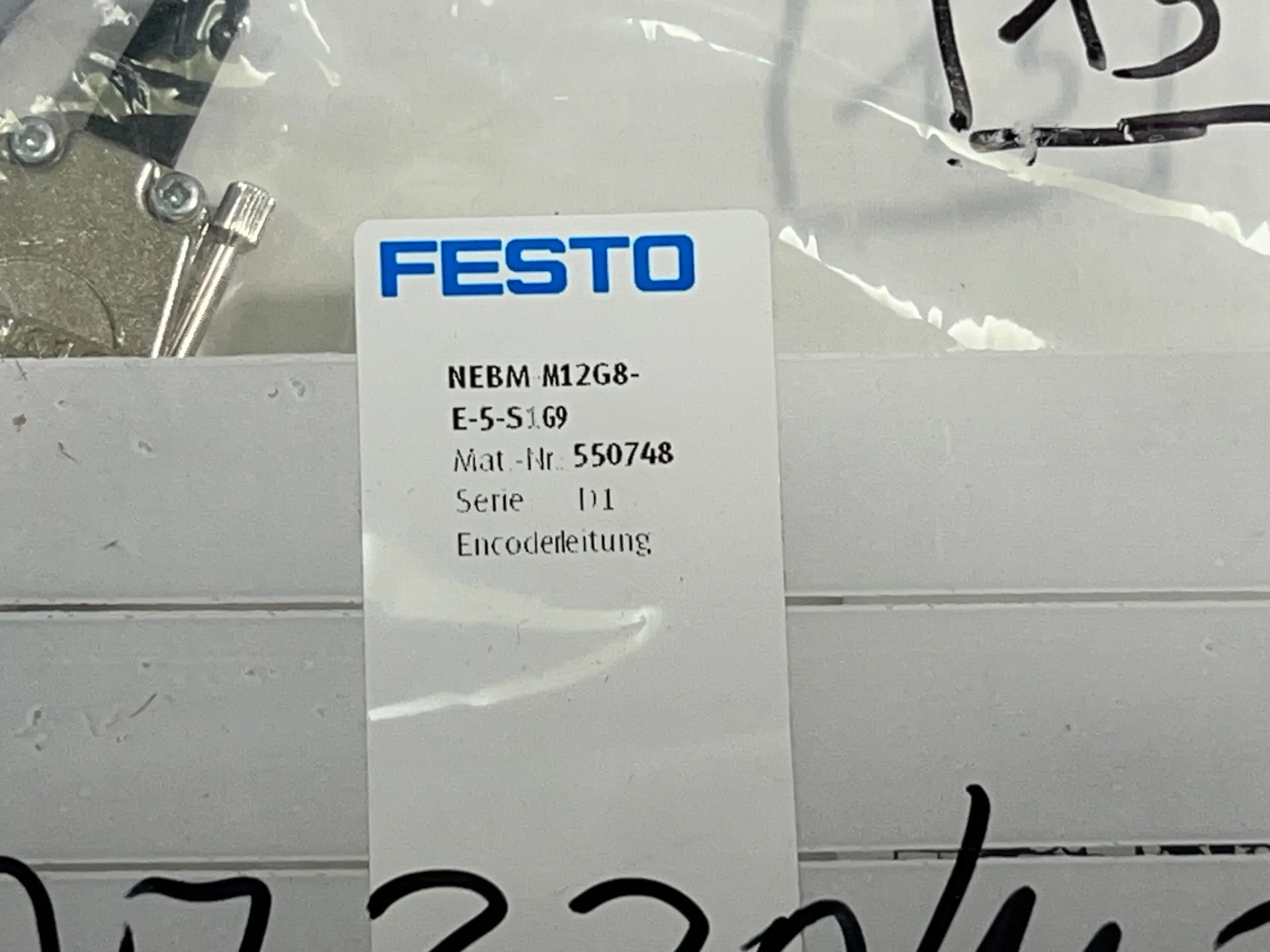 Festo NEBM-M12G8-E-5-S1G9 Encoder Cable 550748