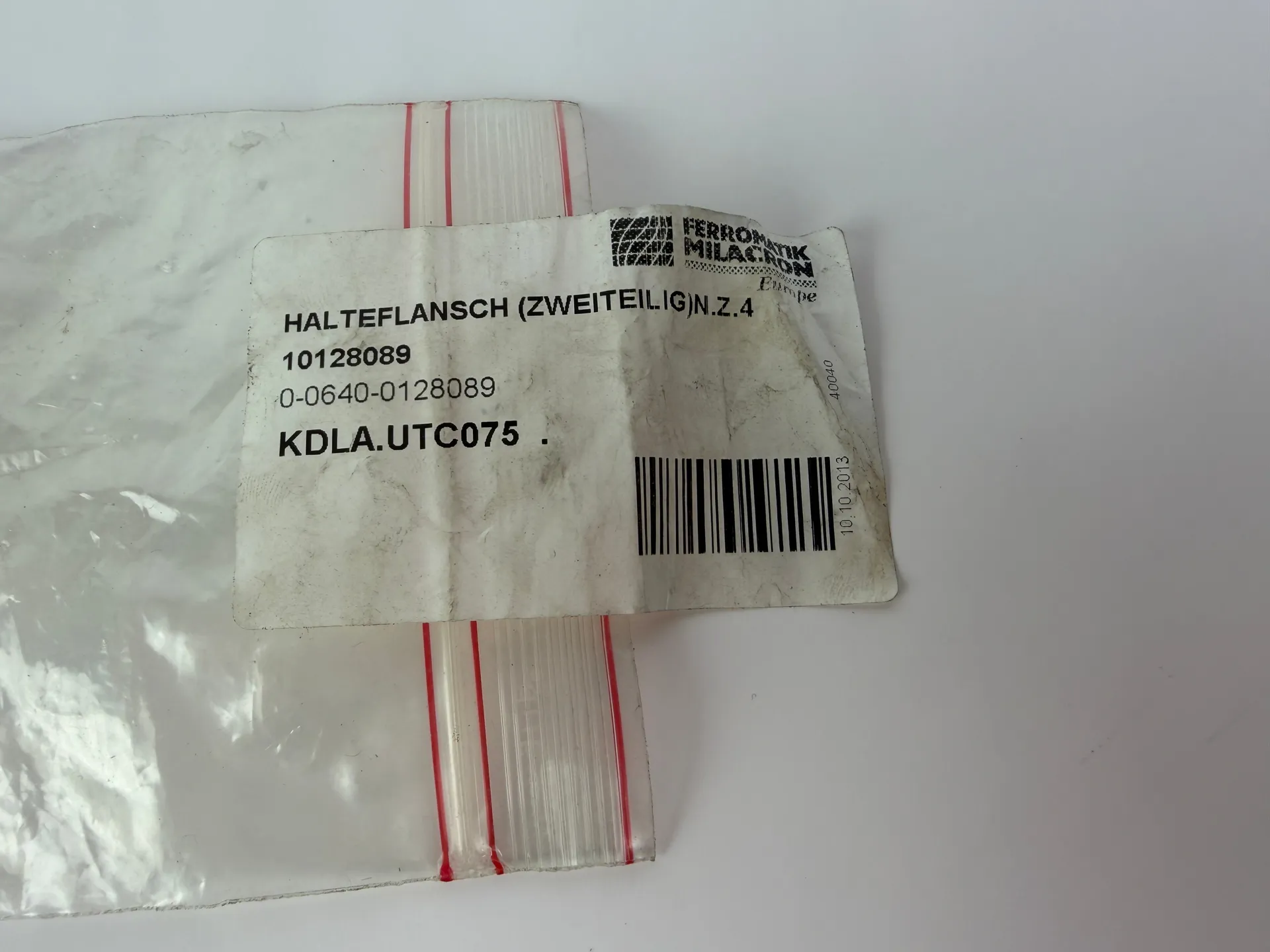 1x Ferromatik Milacron Halteflansch 10128089 Two-Piece Retaining Flange Injection Mold - Image 1