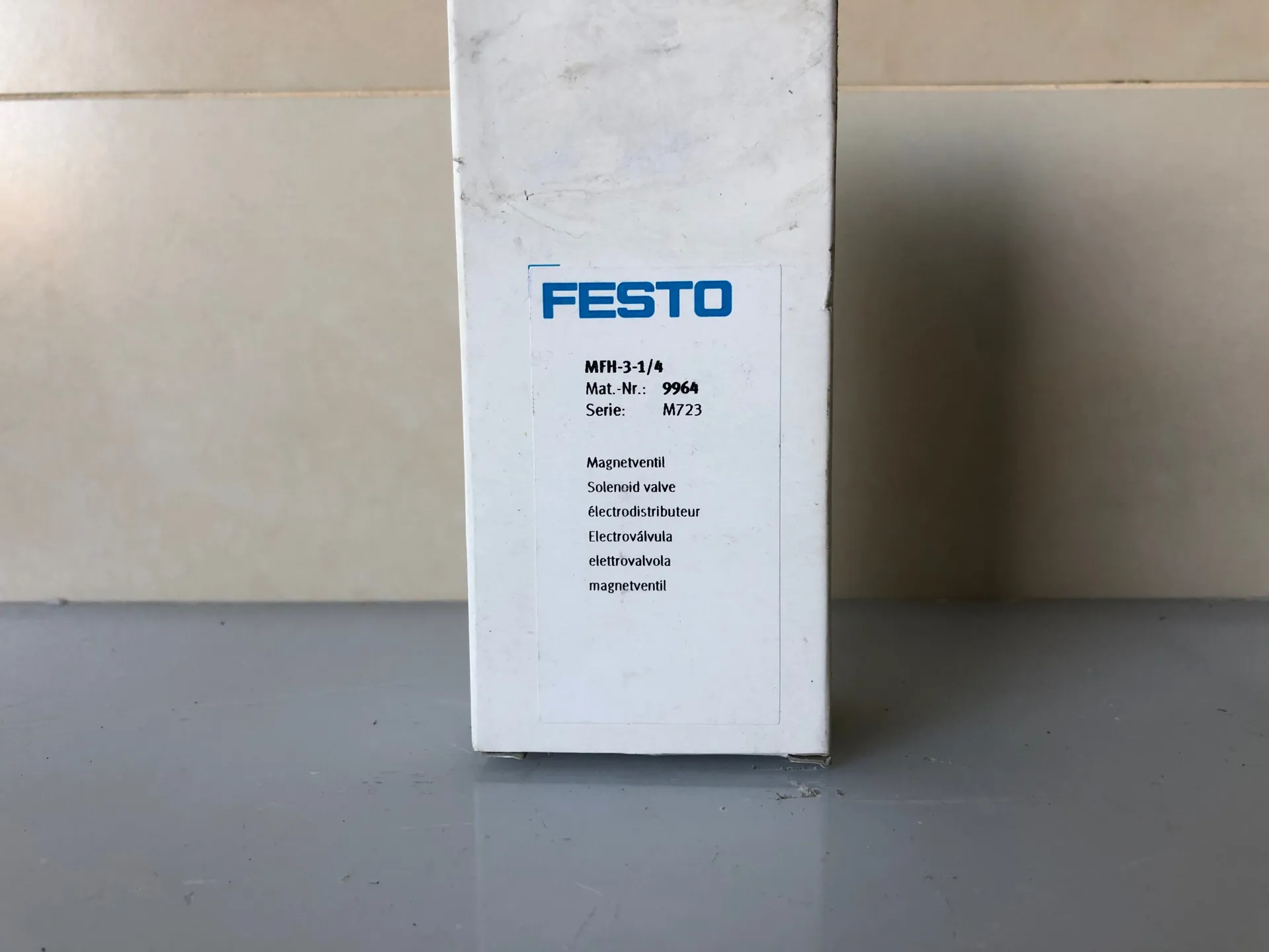 Festo MFH-3-1/4 9964 Solenoid Valve – 3/2 Way, 1/4" Port Pneumatic Valve - Thumbnail 2