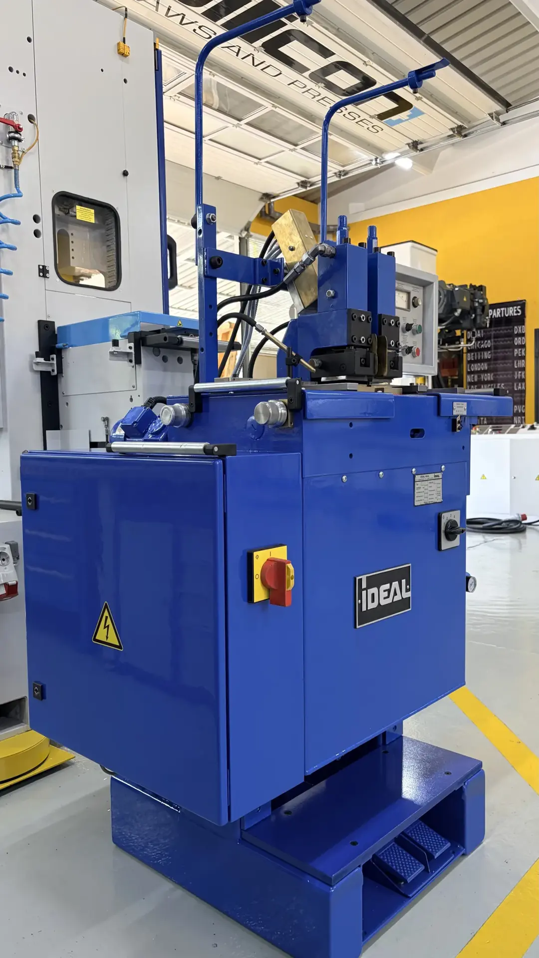 iDEAL BAS 120 Band Saw Blade Welder, Blades 25-120 mm, Hydraulic Clamping - Thumbnail 9