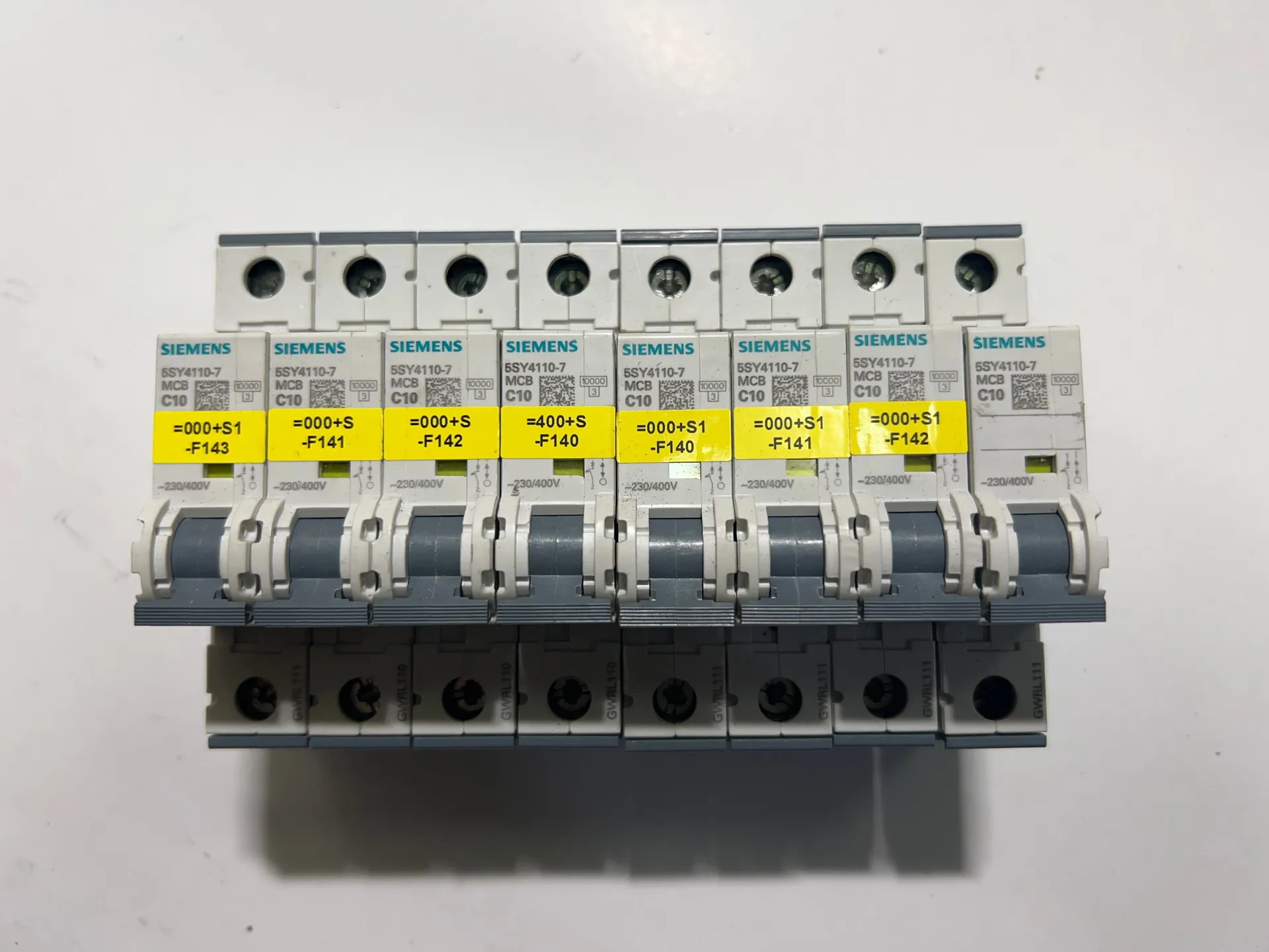 1x Siemens 5SY4110-7 MCB C10 Circuit Breaker