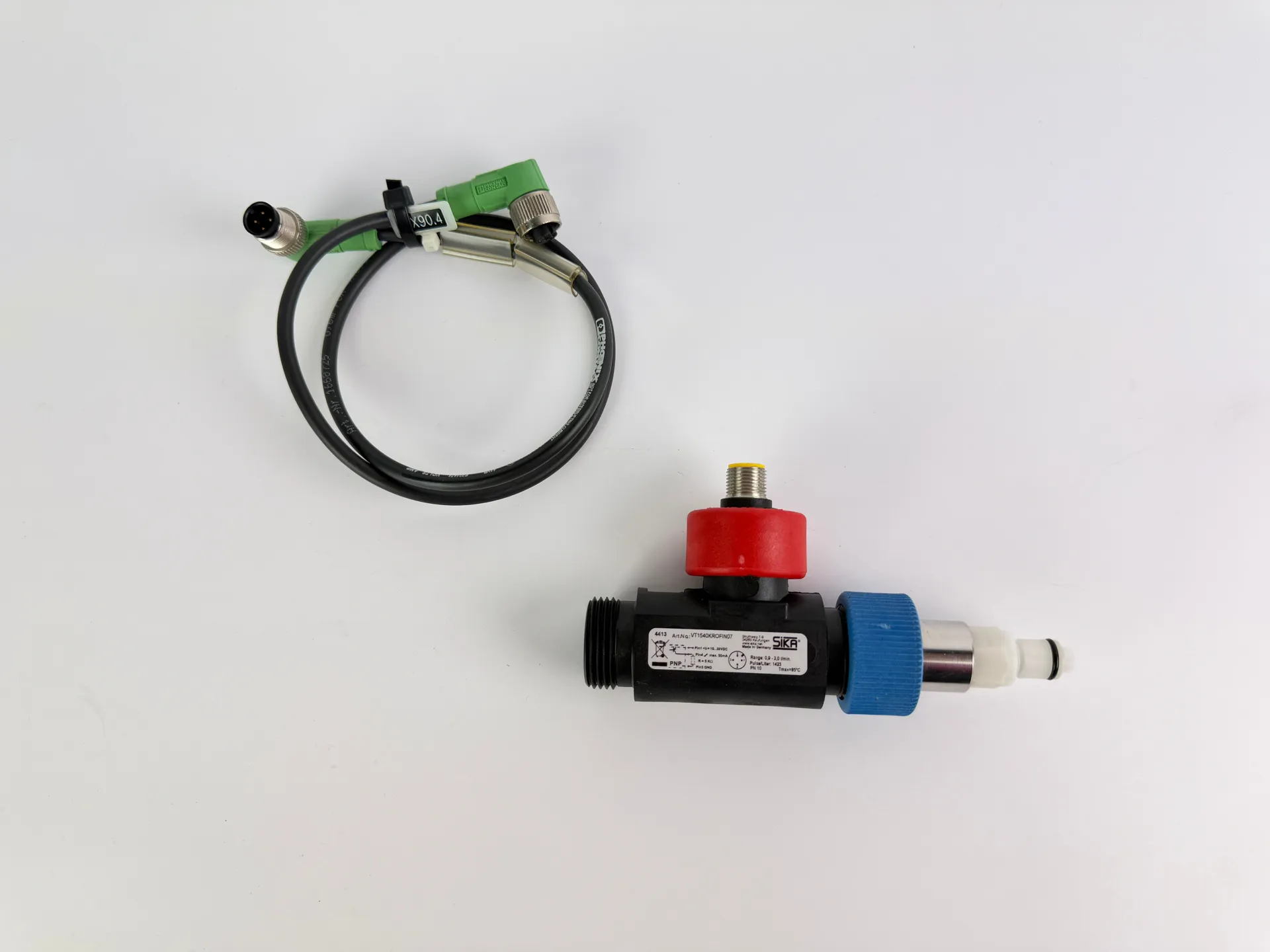 1x Sika VT1540KROFIN07 Flow Sensor + 60 cm Sensor Cable - Thumbnail 2