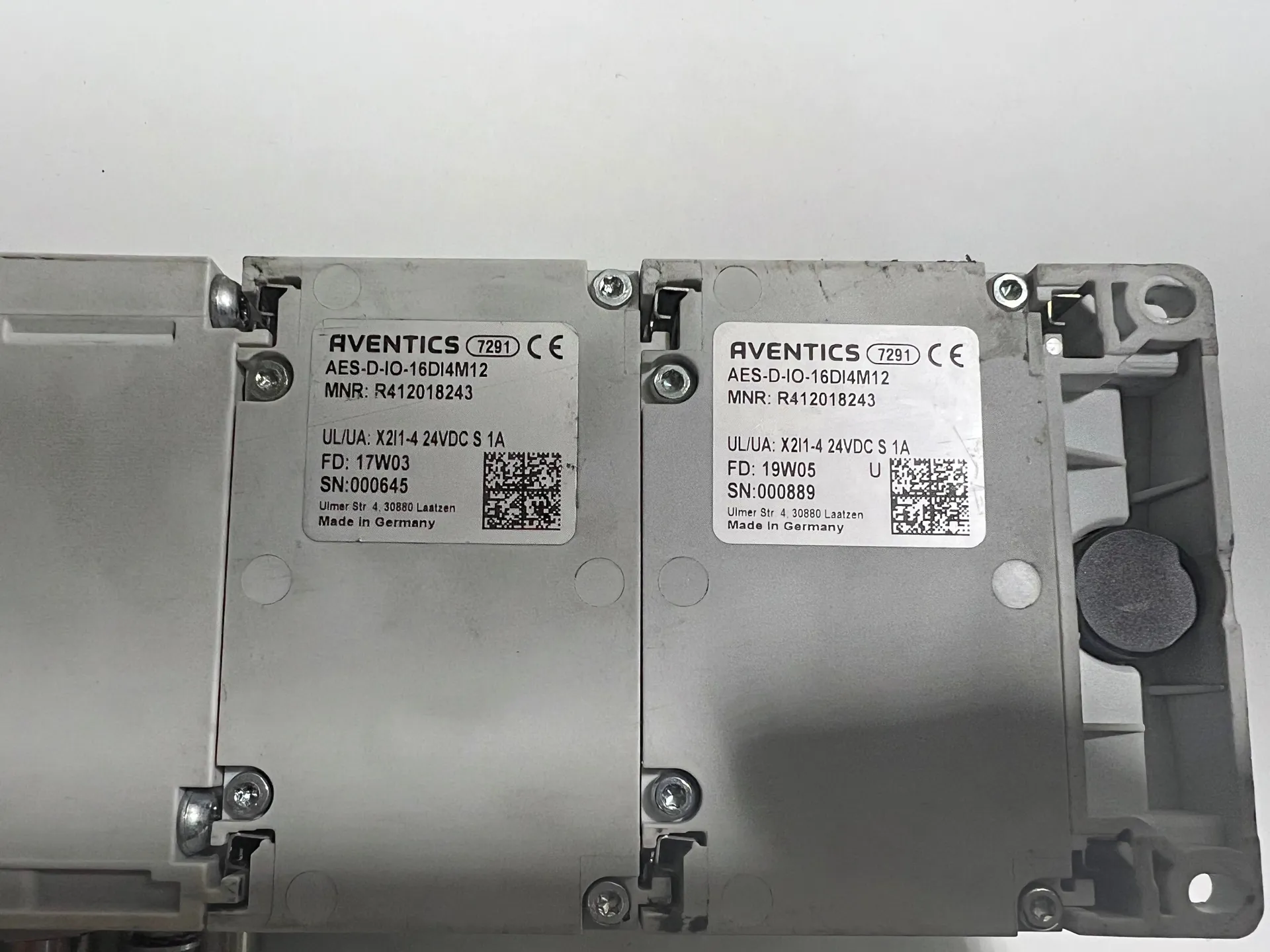 Aventics R412018225 EtherCAT AES-D-BC-ECAT Air Valve Island Module - Thumbnail 6