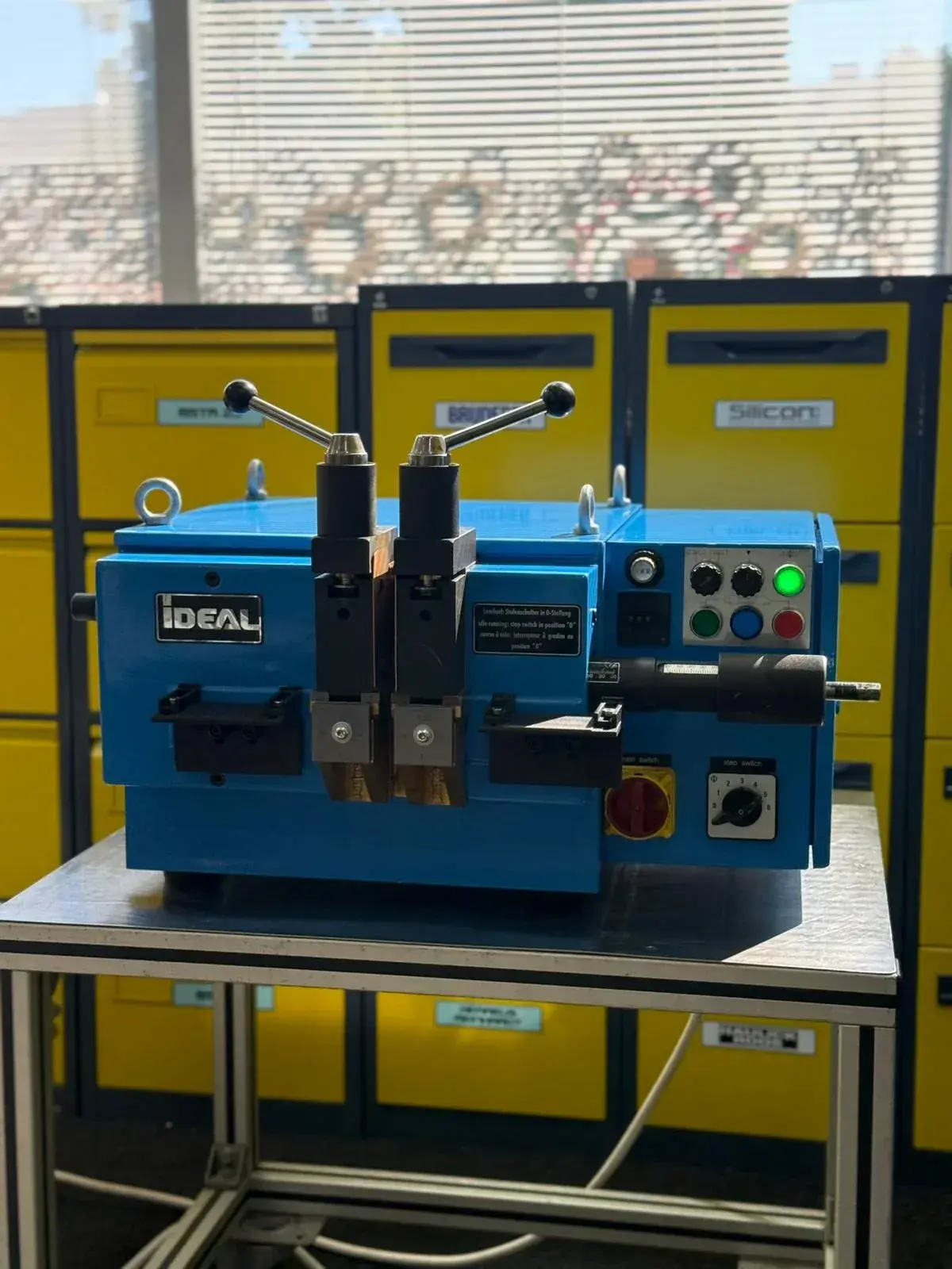 iDEAL BAS 20 Band Saw Blade Welder up to 50 mm, Manual Clamping - Thumbnail 5