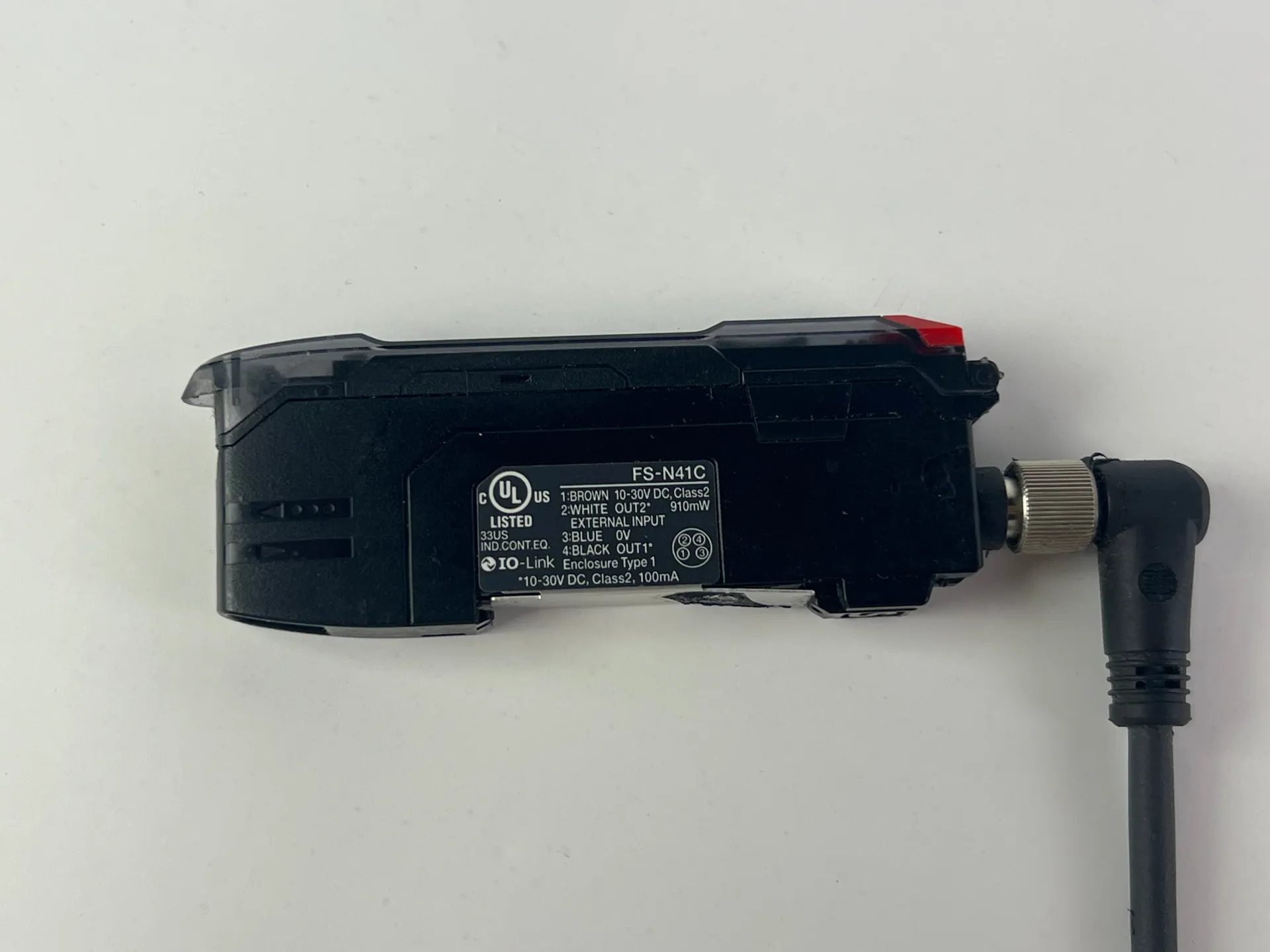 Keyence FS-N41C Fiber Sensor Amplifier + 220cm Cable - Thumbnail 8