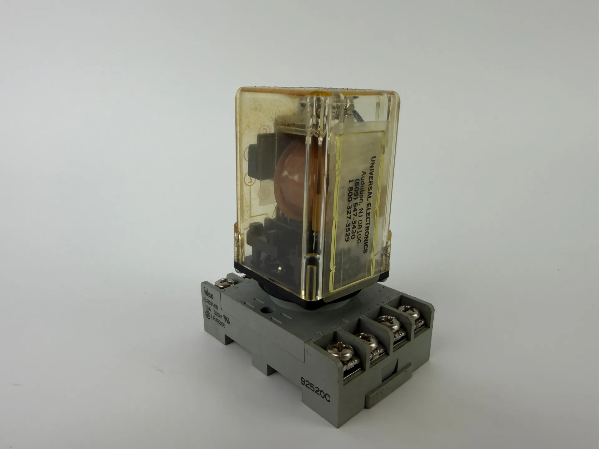 Struthers-Dunn A314XAX48P General Purpose Relay 120VAC w/ Idec SR2P-06 Base - Thumbnail 2