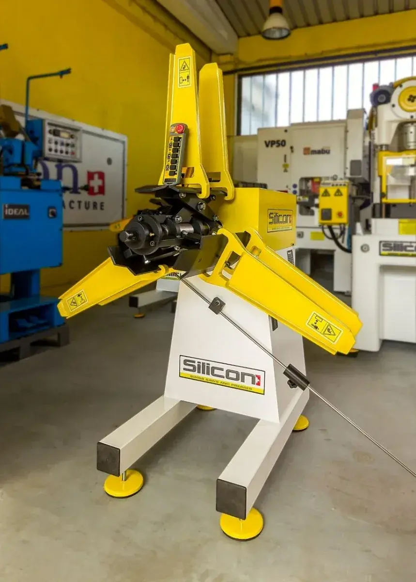Silicon+ MOT01-300 Motorised Decoiler 1 t, Strip up to 300 mm - Thumbnail 6