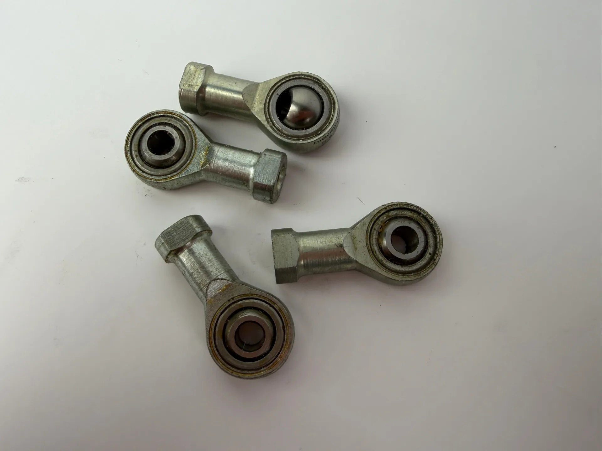 4x A. Seyfert ASKUBAL Rod End Bearing Metric LH Thread Spherical Joint Made in Germany - Thumbnail 2