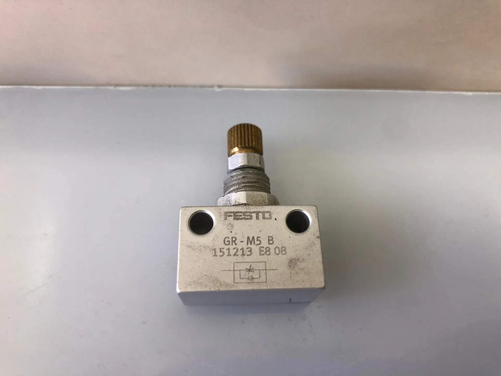 Festo GR-M5 B Flow Control Valve 151213 GRM5B - Image 1