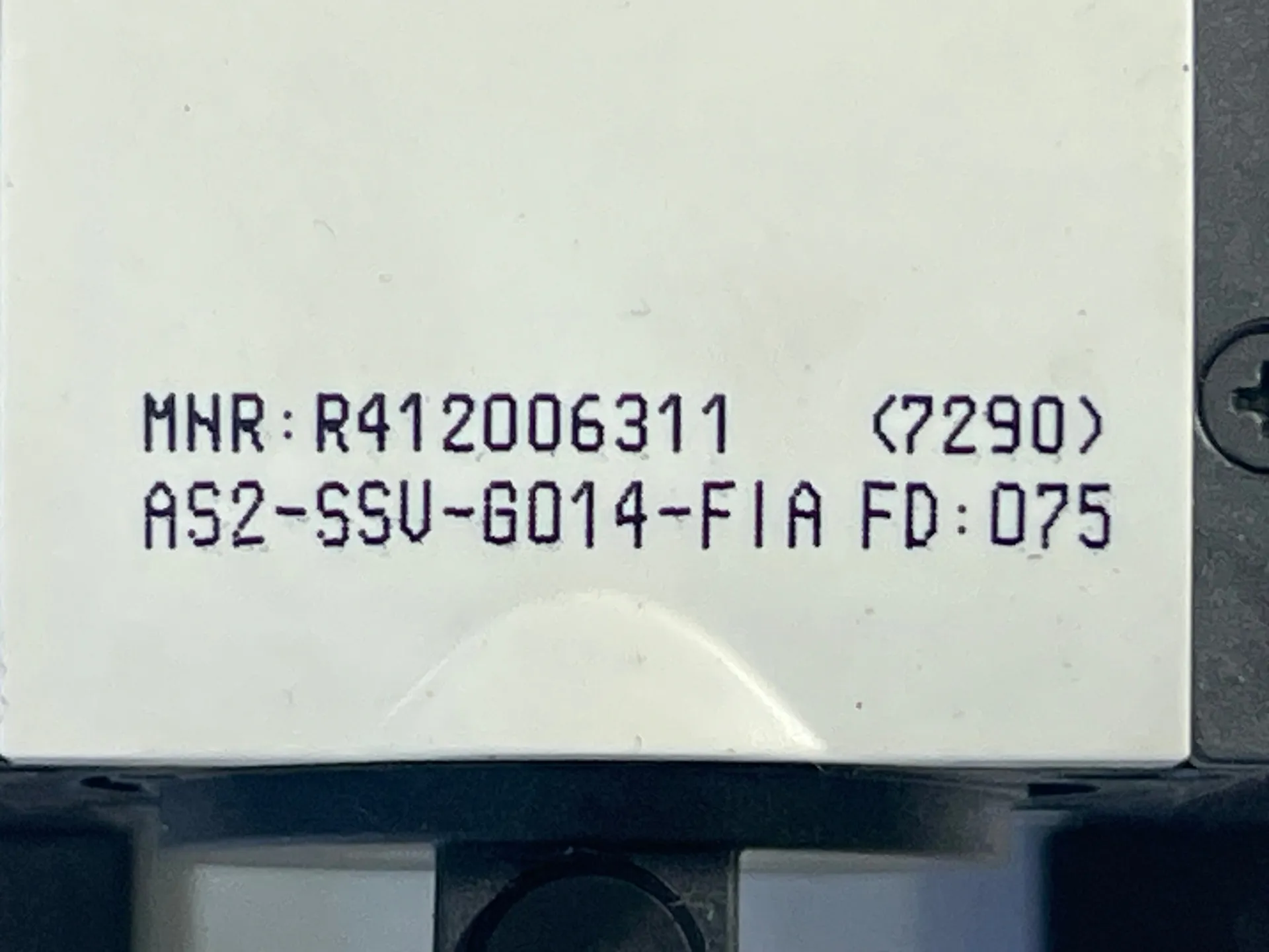 1x Rexroth Aventics R412006311 Industrial Valve AS2-SSV-G014-FIA - Image 1