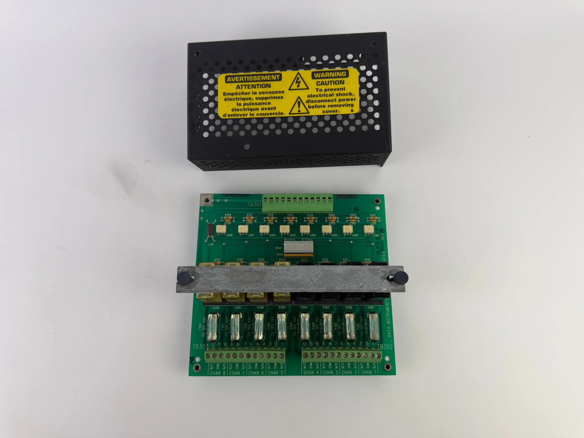 Wintriss Cam Box PCB ASSY C42416 Data Instruments 8 Channel Relay Board - Thumbnail 2