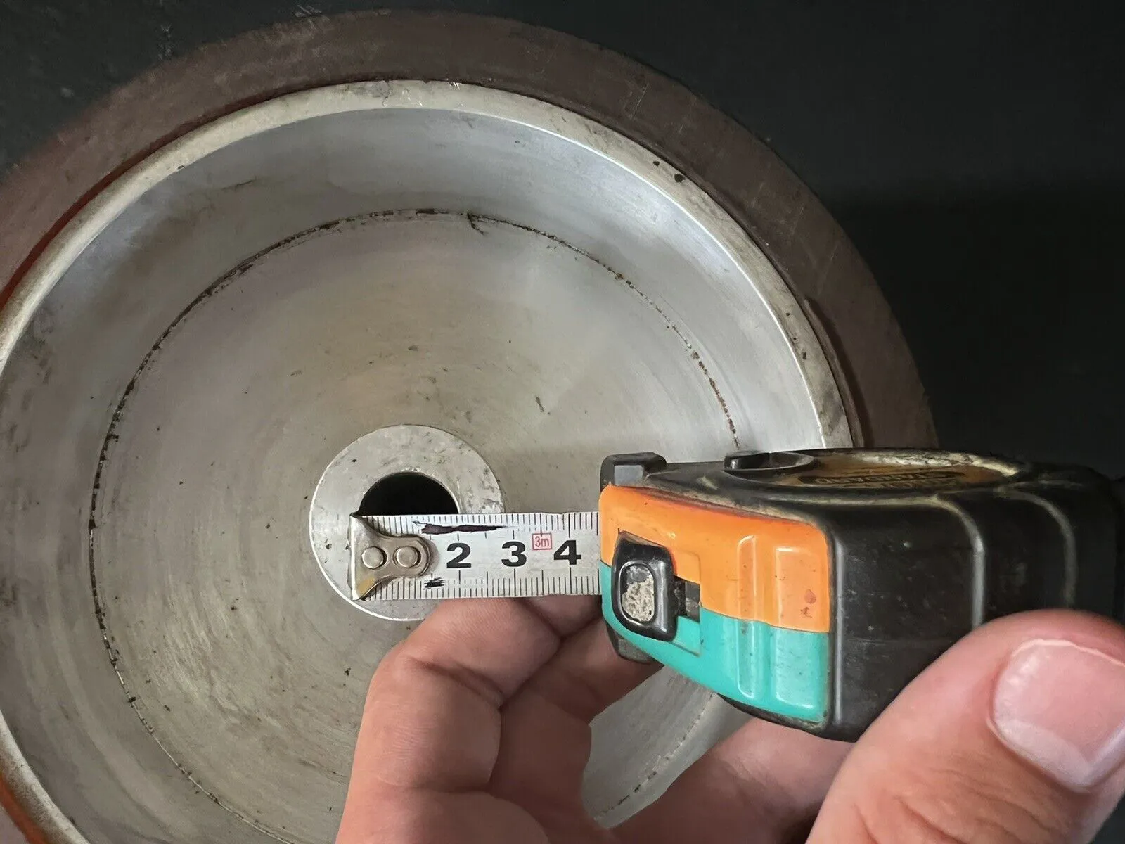 1x Chicago Rubber Co Inc 20.5cm Contact Wheel - Thumbnail 4