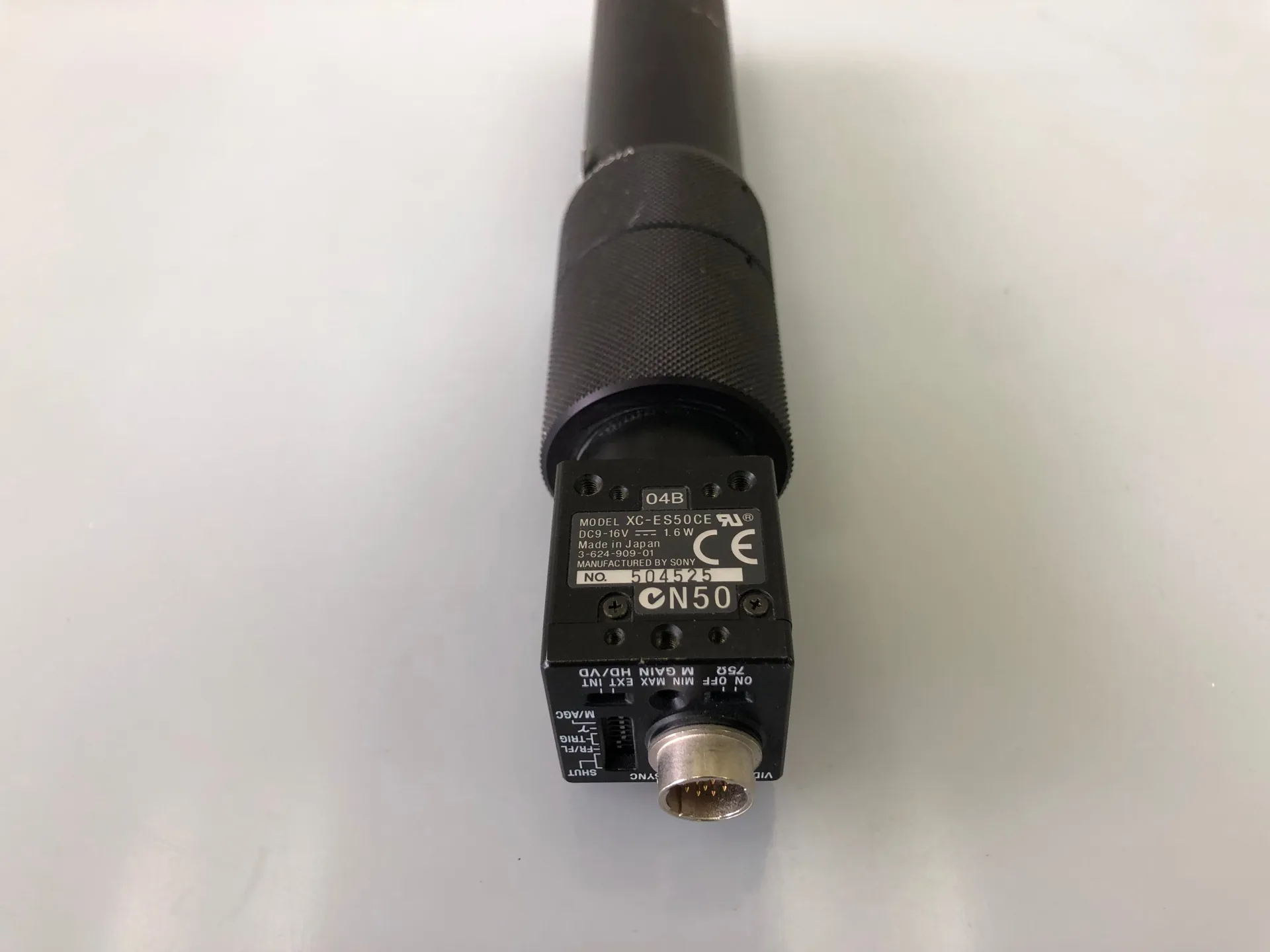SONY XC-ES50CE CCD Camera with Vicotar V&C T100/0.6 Telecentric Lens - Thumbnail 6