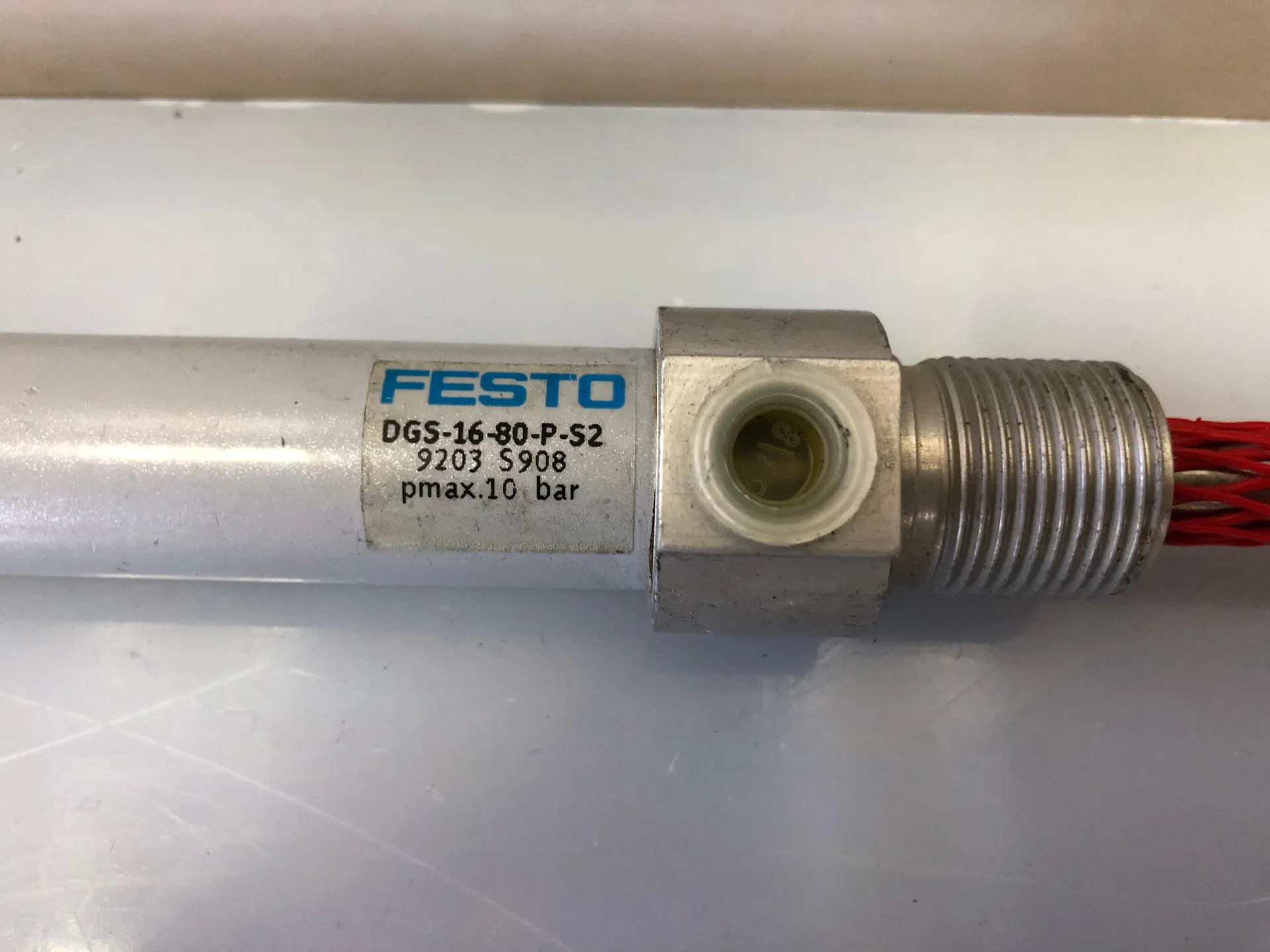 Festo DGS-16-80-P-S2 9203 Pneumatic Cylinder 16mm Bore 80mm Stroke - Thumbnail 3