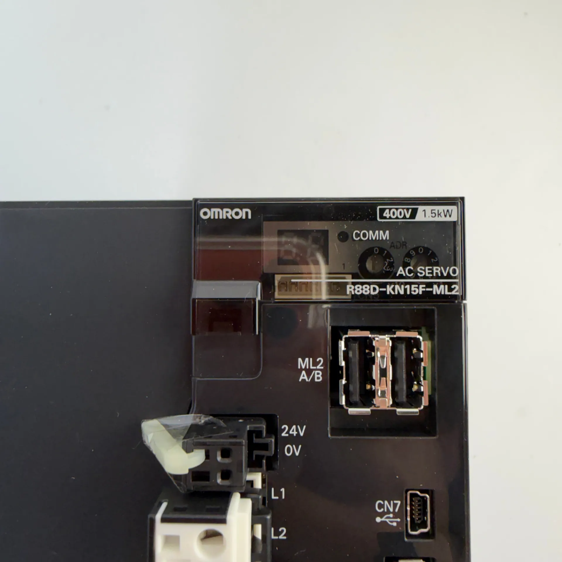 Omron R88D-KN15F-ML2 Accurax G5 1.5kW 400V AC Servo Driver MECHATROLINK-II - Thumbnail 7