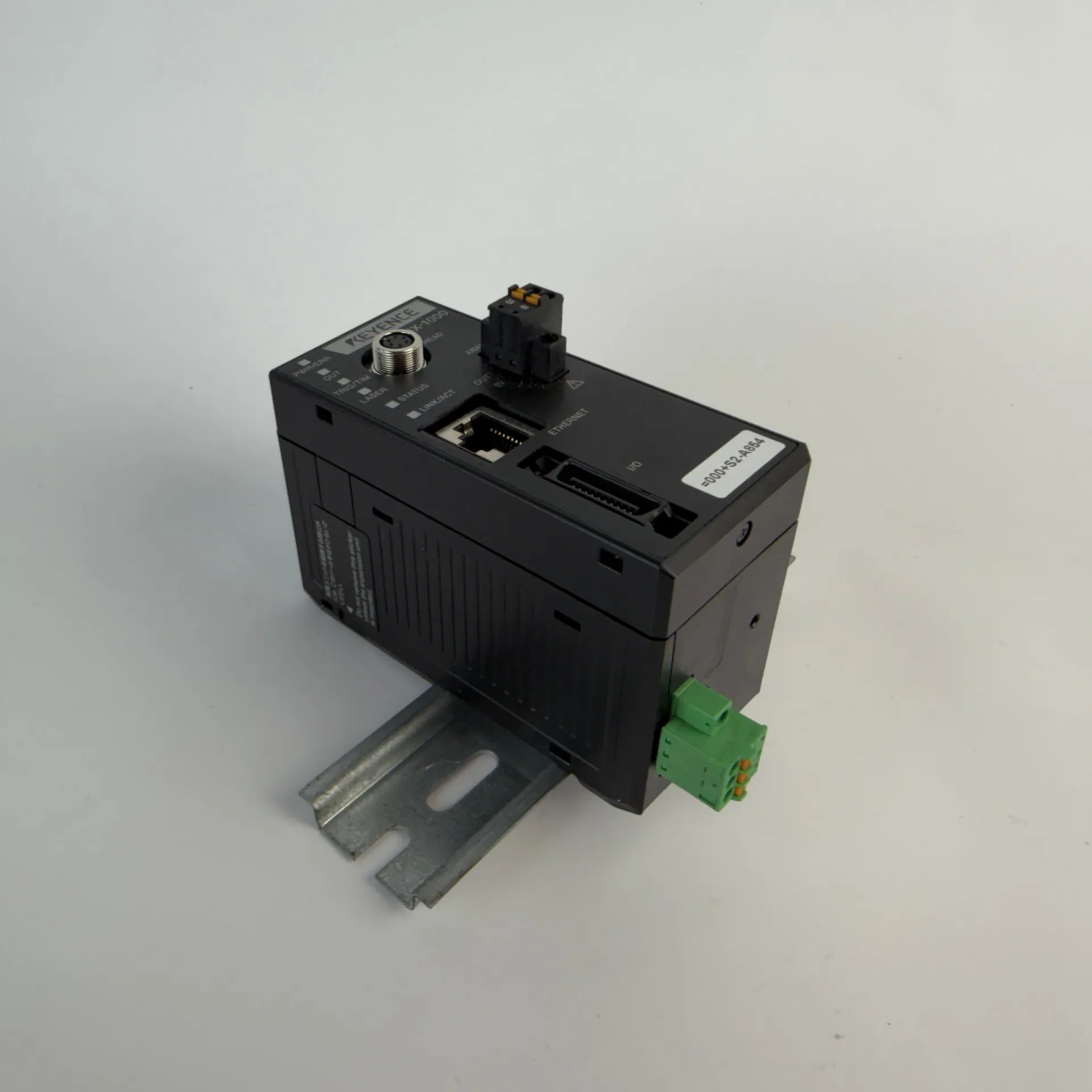 Keyence IX-1000 Laser Sensor Amplifier Controller + OP-87905 Cable 6.5m - Image 1