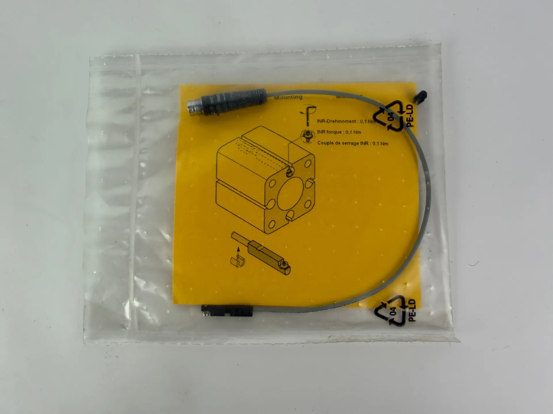 1x Turck BR-INR-AR7X-0.2-PSG3S Cylinder Proximity Sensor 10-30VDC 4620201 - Image 1