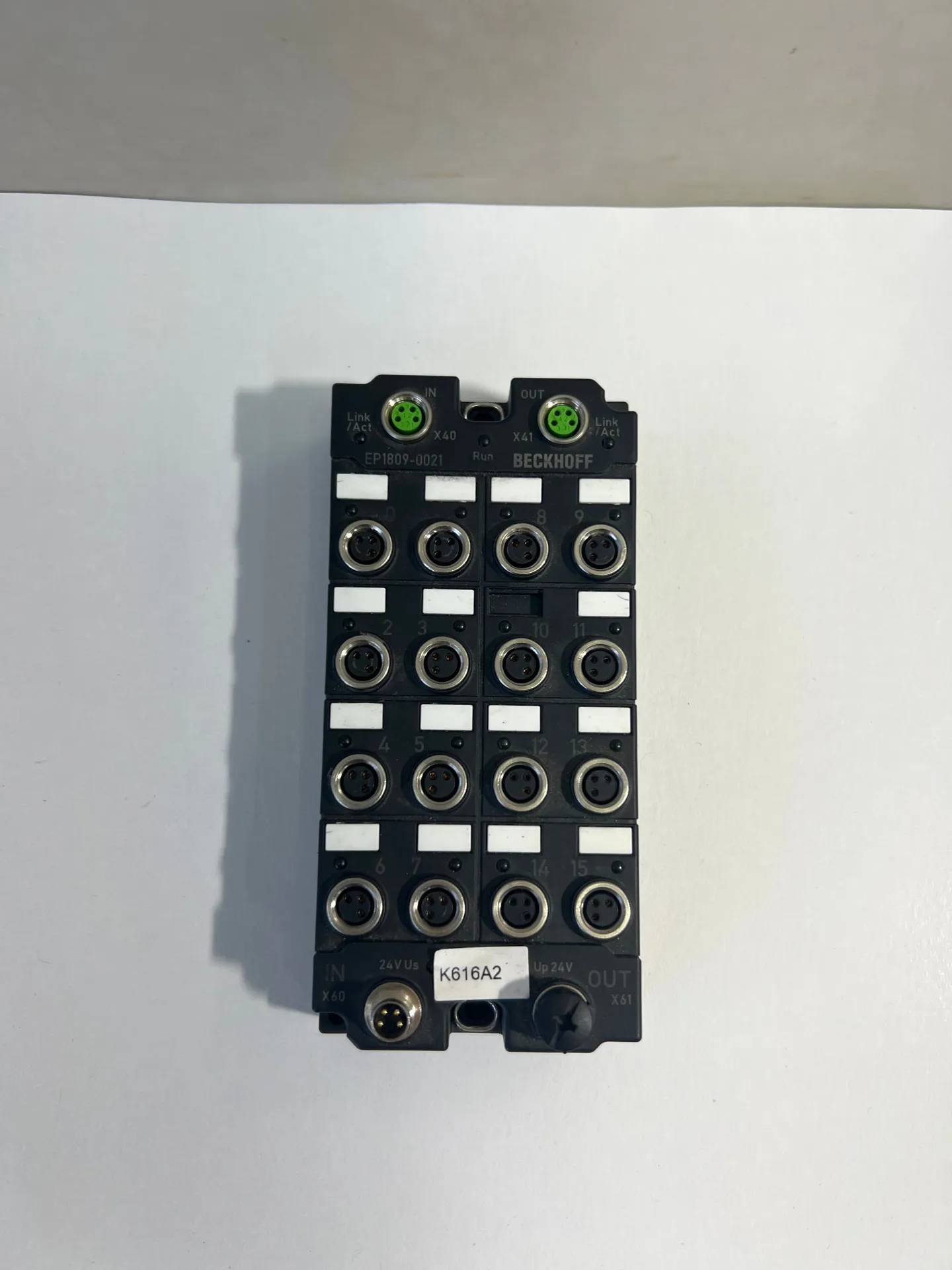 Beckhoff EtherCAT Box, 16-Channel Digital Input EP1809-0021 - Thumbnail 2