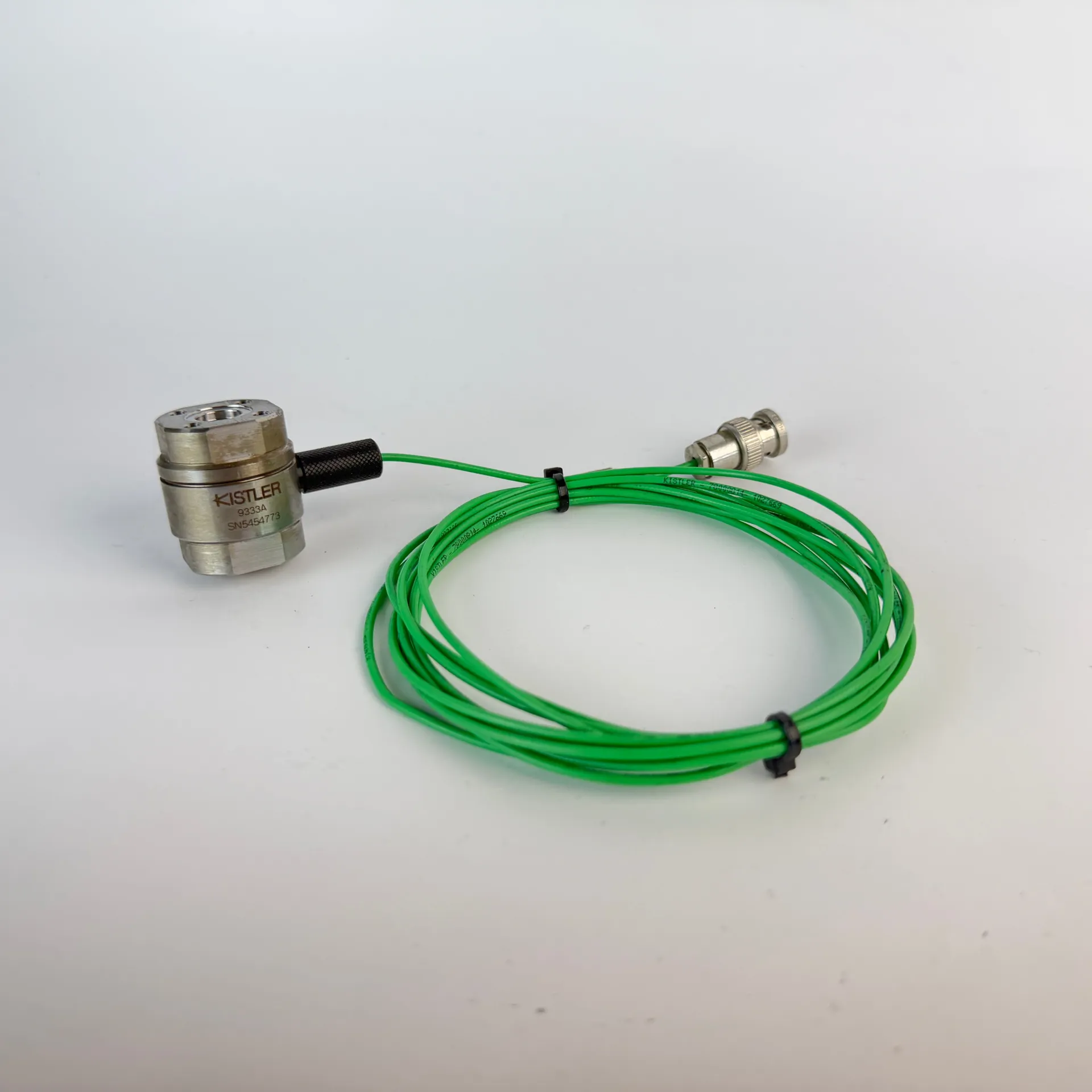 Kistler 9333A Piezoelectric Force Transducer Pressure Sensor Load Cell w/Cable - Thumbnail 3