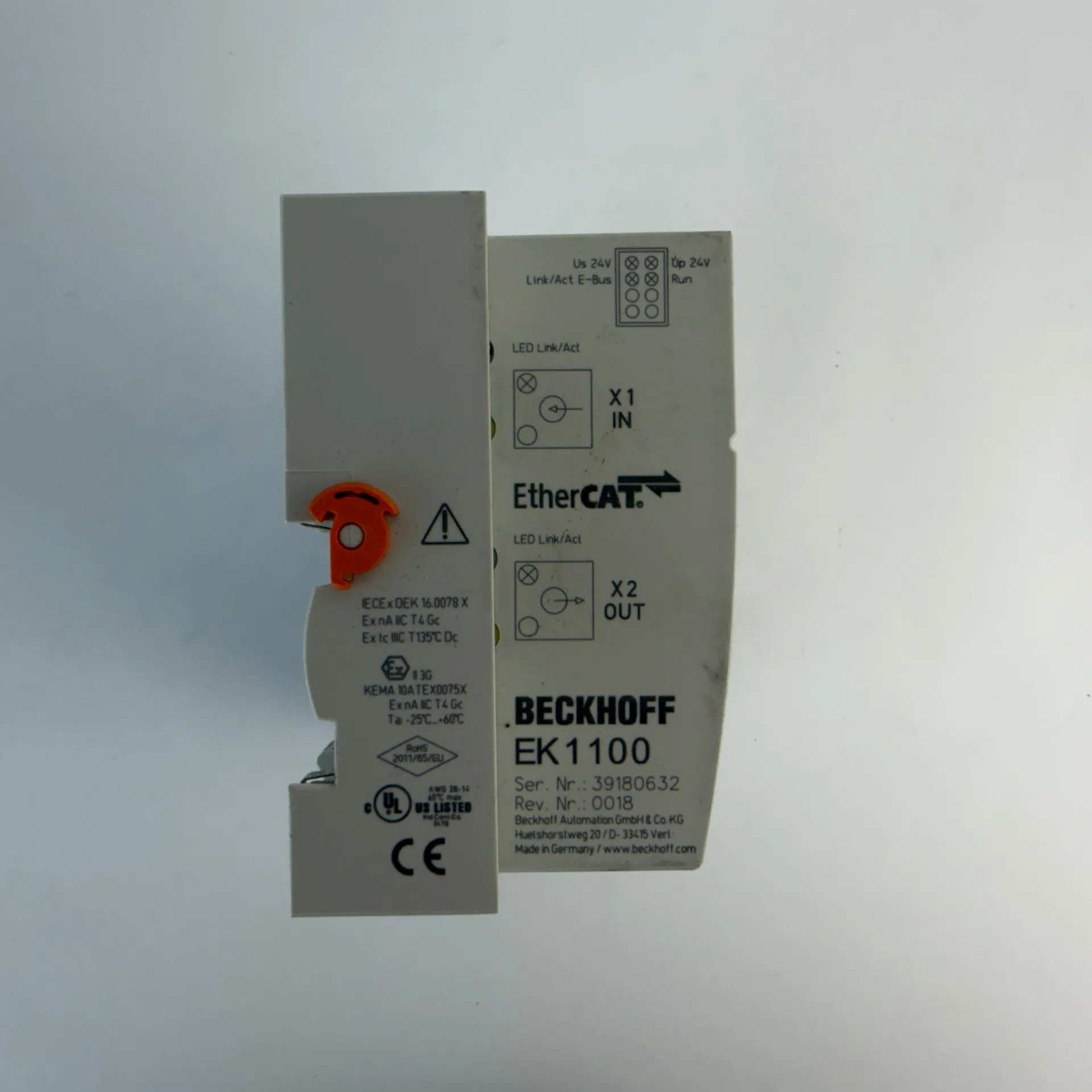 Beckhoff EK1100 EtherCAT Coupler w/ 3x EL1809 3x EL2809 3x EL6001 I/O - Thumbnail 8