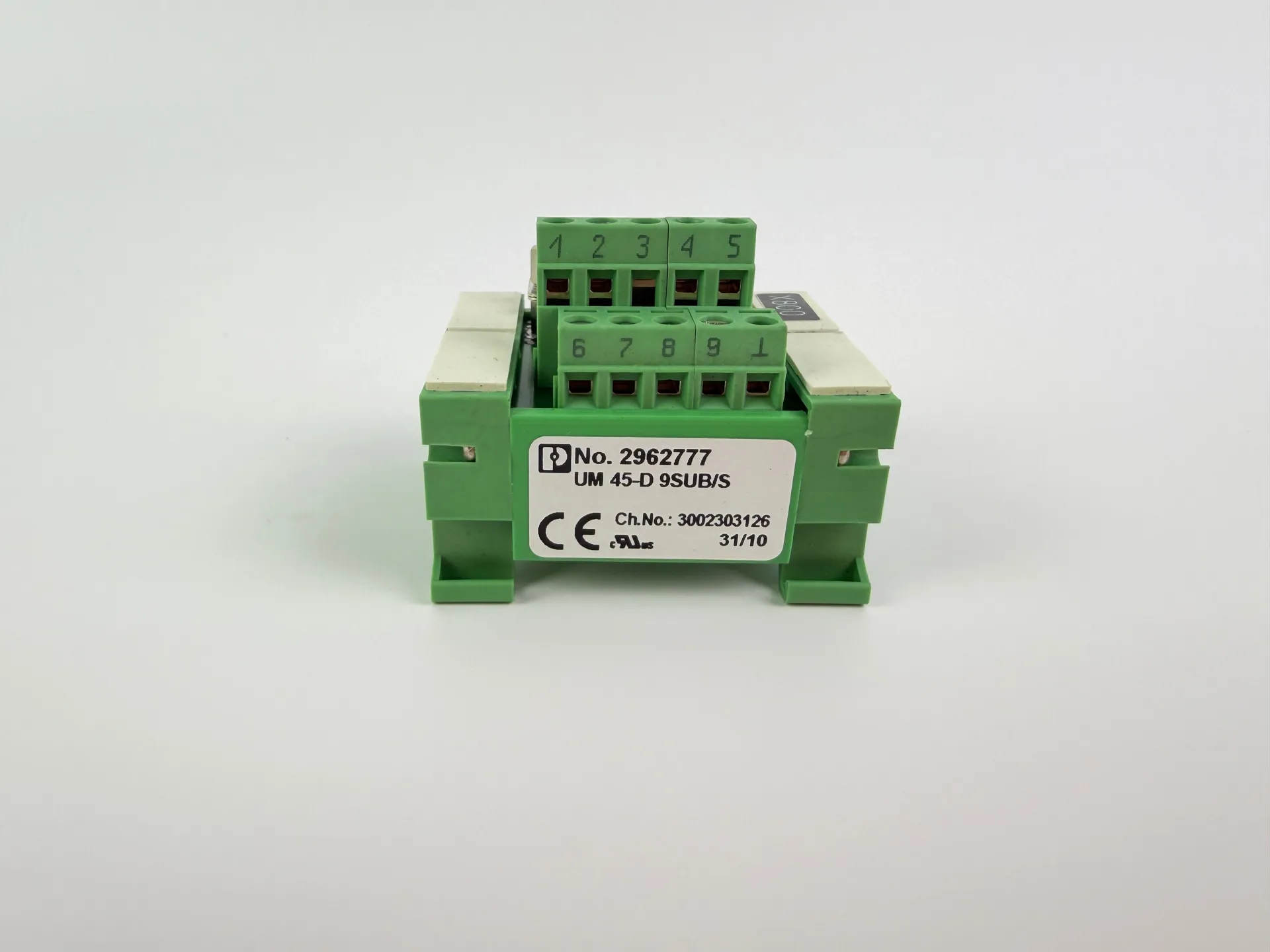 1x Phoenix Contact 2962777 UM 45-D 9SUB/S Terminal Block Interface Module - Thumbnail 2