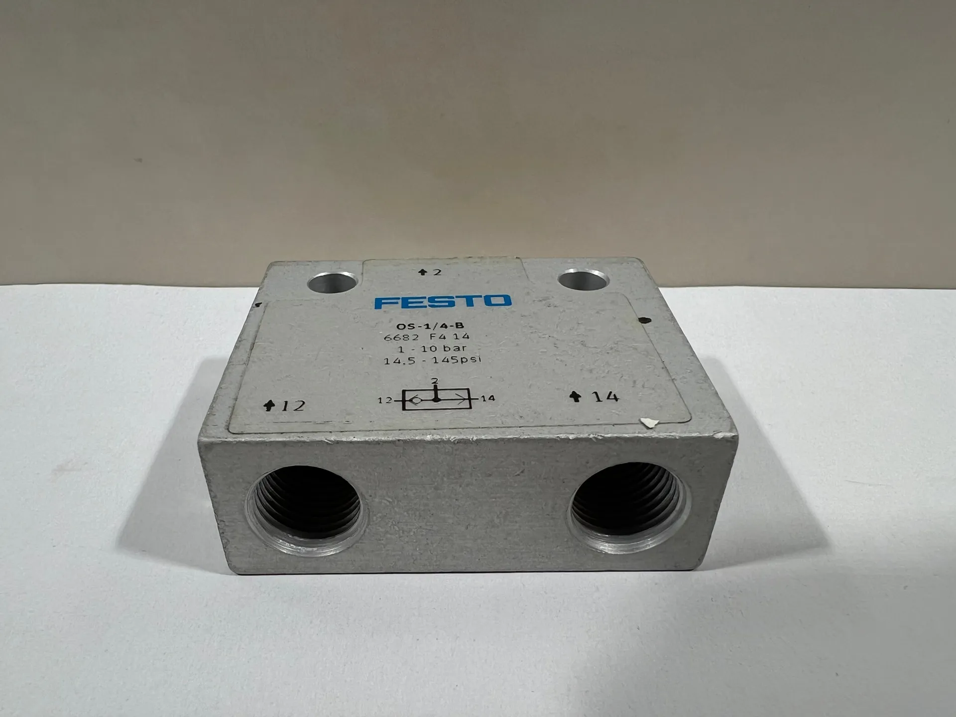 Festo 6682 OS-1/4 B Pneumatic Valve - Thumbnail 3