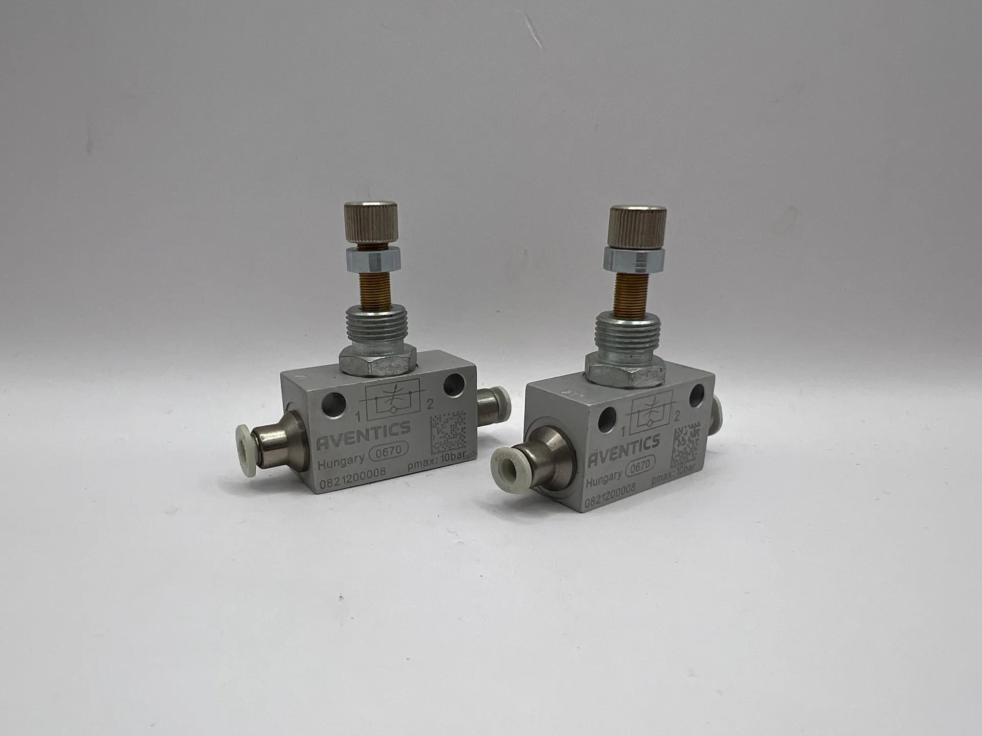 1x Aventics 0821200008 Throttle Valve - Thumbnail 3