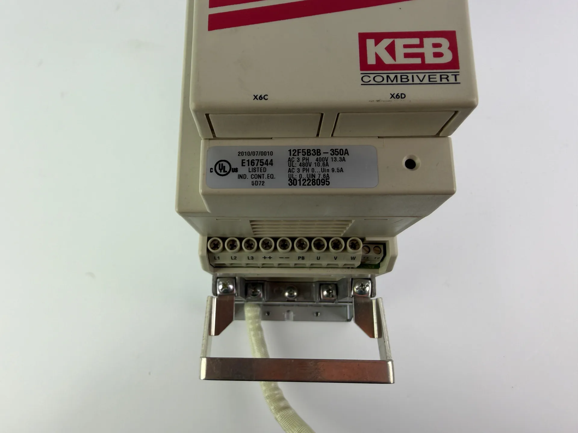 1x KEB 12F5B3B-350A Frequency Inverter, 6.6 kVA, 4.0 kW, 3-Phase, 400 V - Thumbnail 4