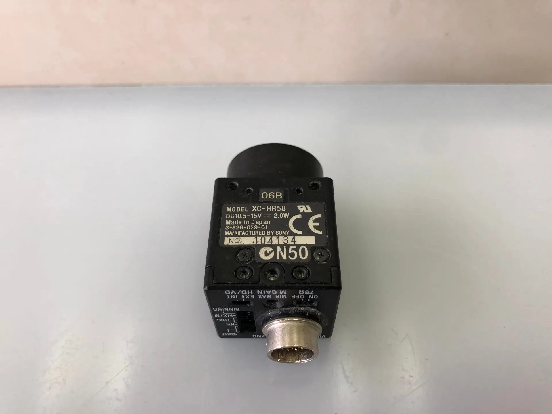 SONY XC-HR58 High-Resolution Monochrome CCD Video Camera Module - Thumbnail 3