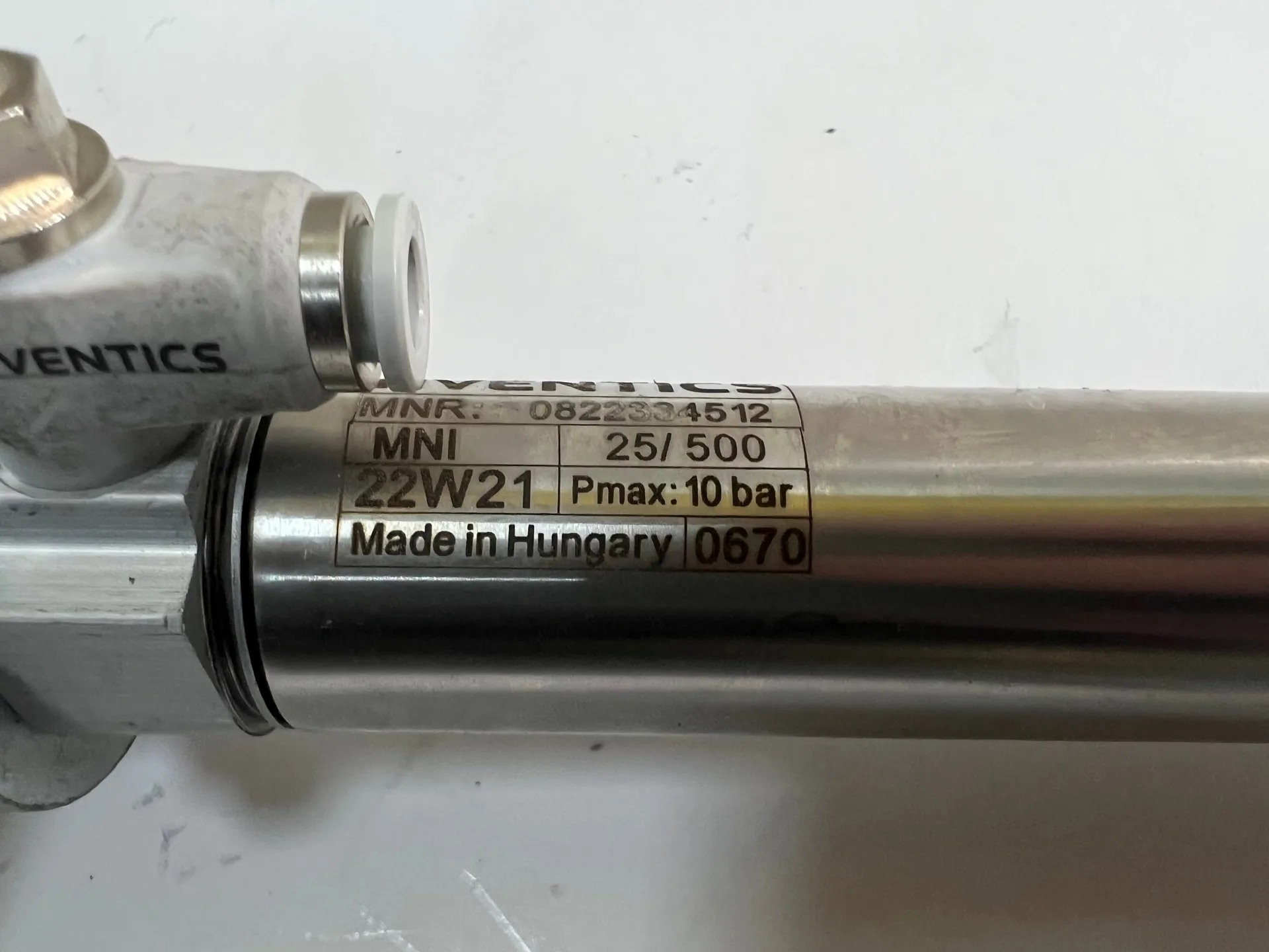 Aventics 0822334512 Pneumatic Cylinder 10Bar - Thumbnail 4