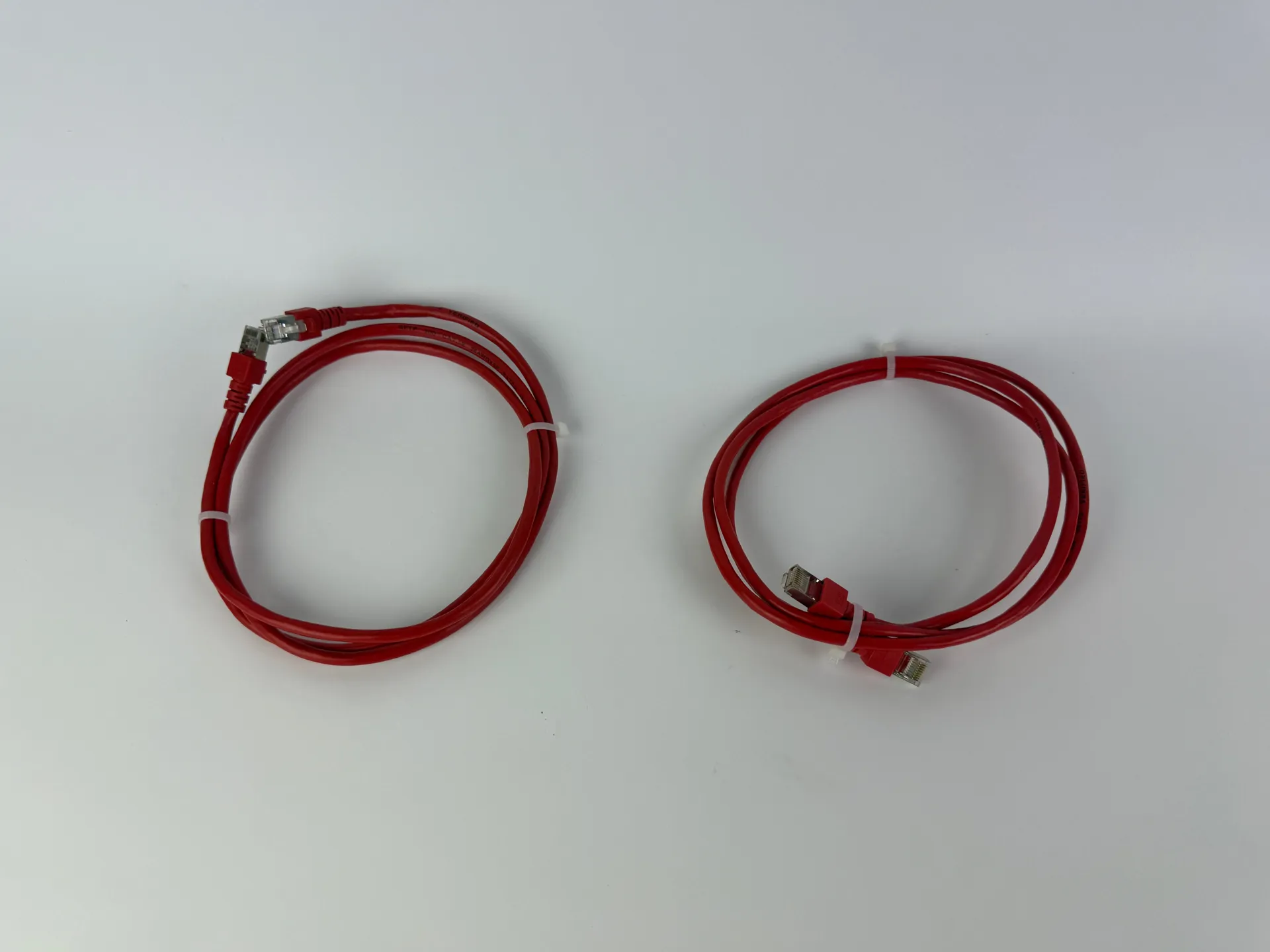 1x CAT5e SFTP Ethernet Patch Cable 1.5m RJ45 Shielded LAN 26AWG Red - Thumbnail 7