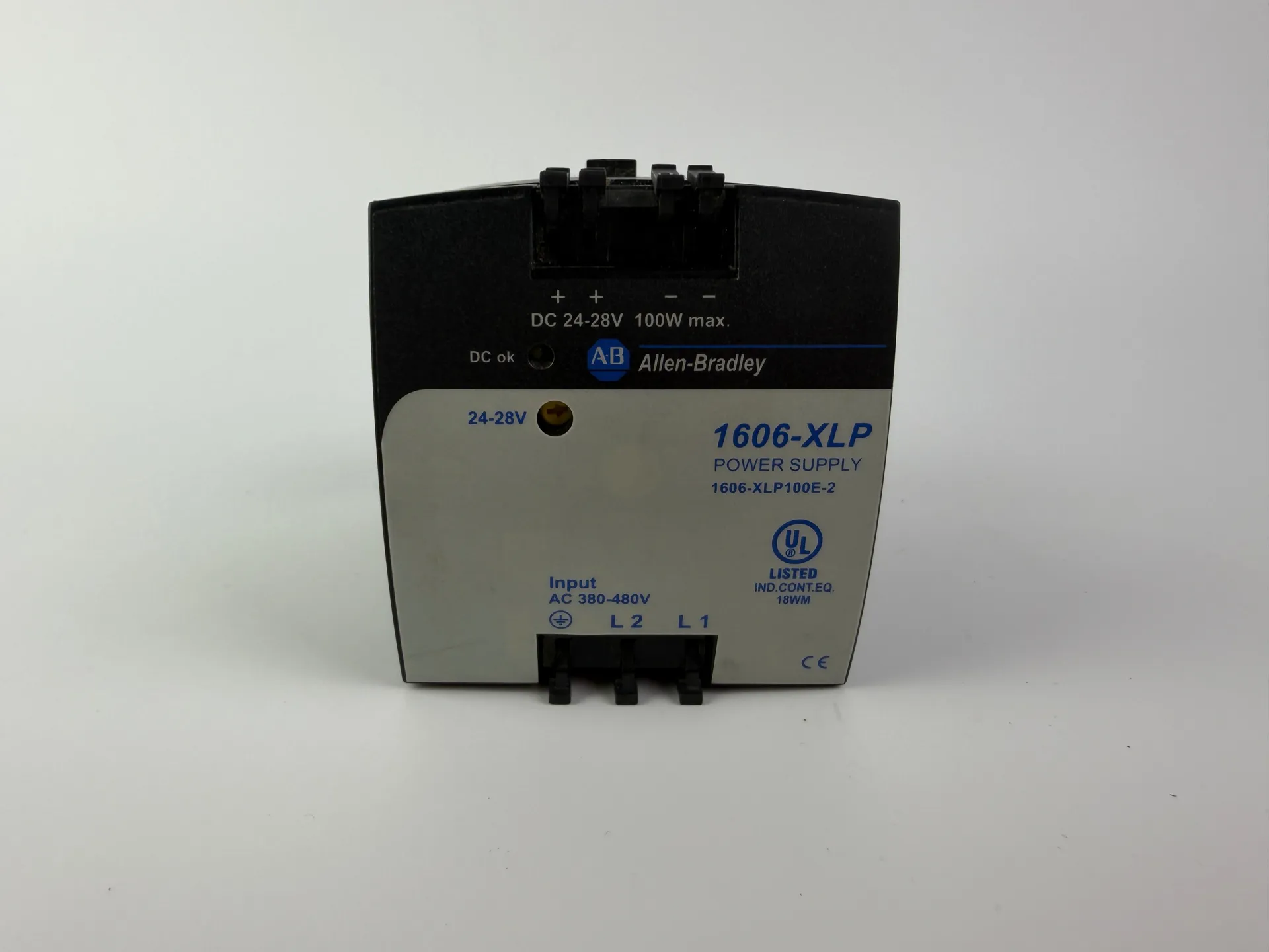Allen-Bradley 1606-XLP100E-2 Power Supply 24-28V DC 4.2A 100W 380-480V AC - Thumbnail 2