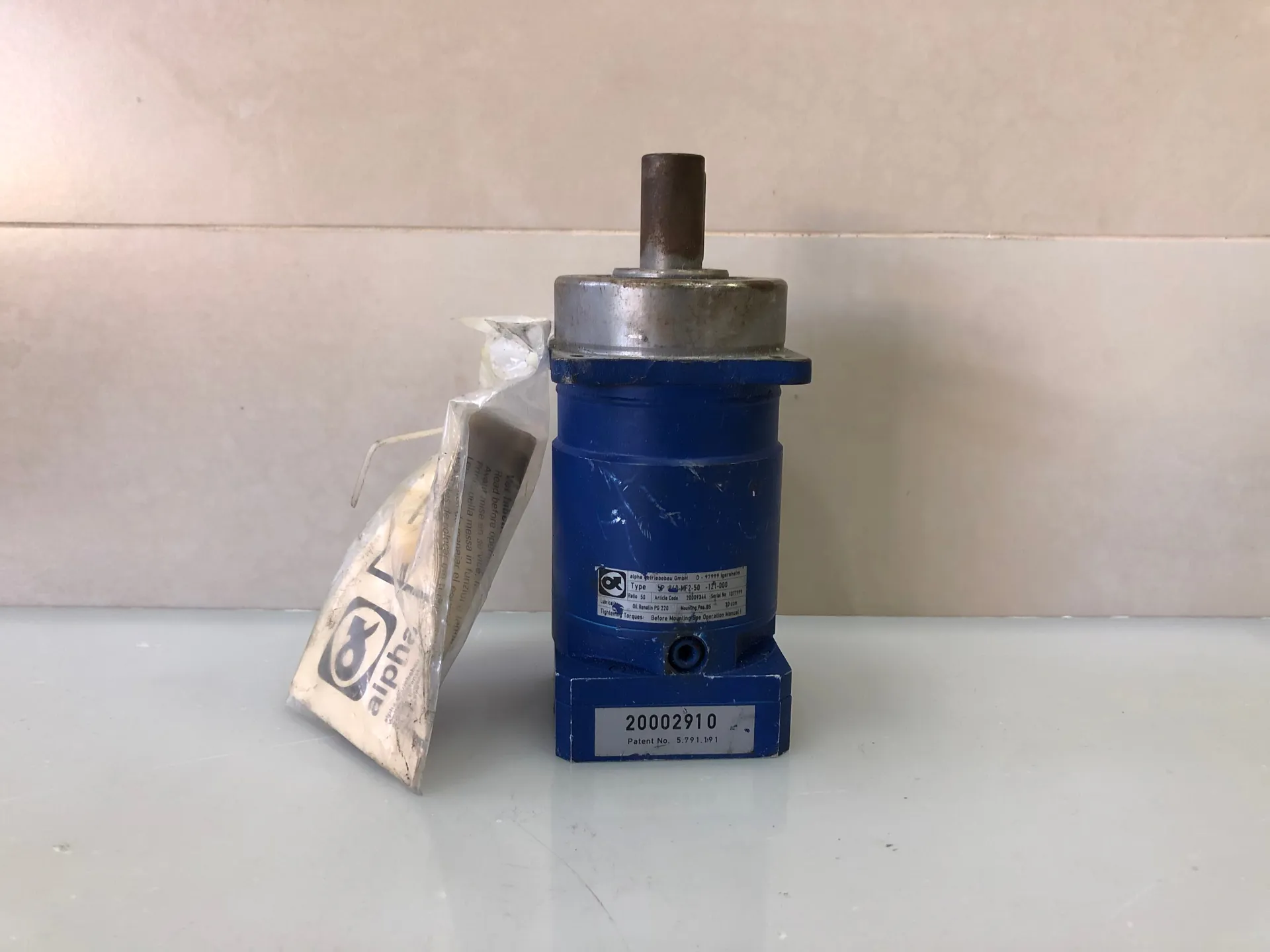 Alpha (WITTENSTEIN alpha) SP 060‑MF2‑50‑121‑000 Planetary Gearbox / Transmission (P/N 20009344) - Thumbnail 2
