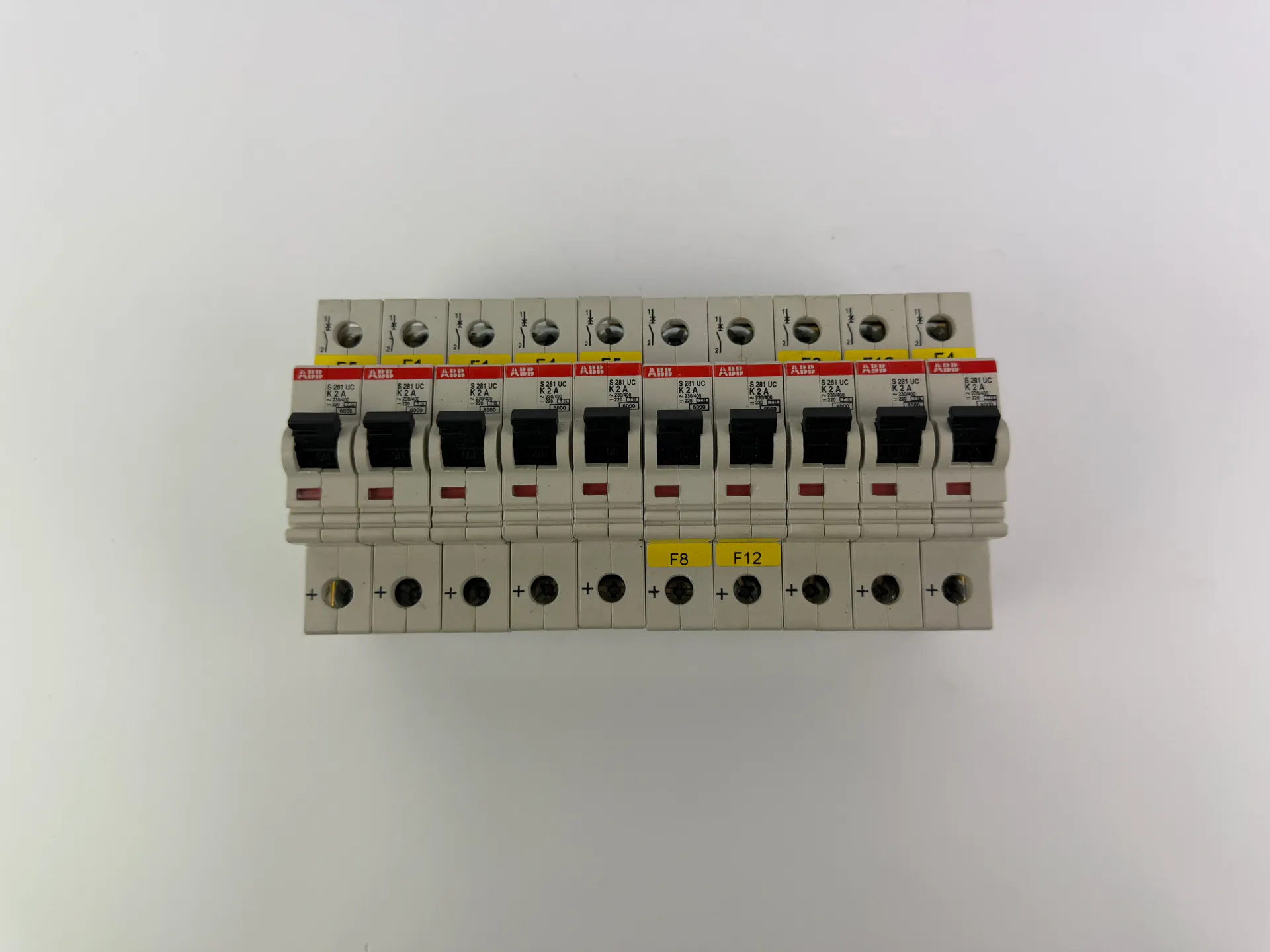 1x ABB S281UC-K2A Circuit Breaker 1-Pole 2A Type K 6kA - Thumbnail 5