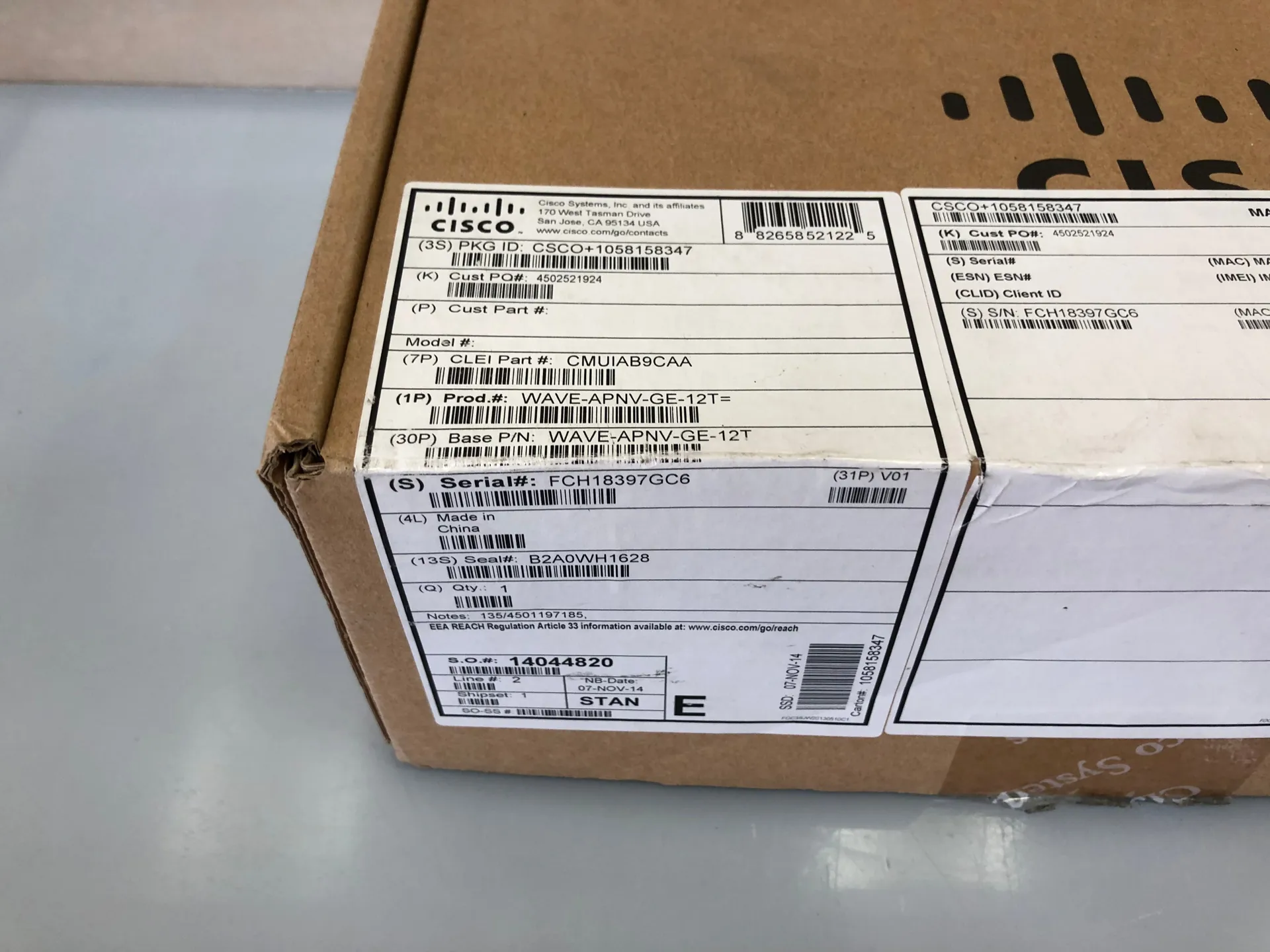 Cisco WAVE-APNV-GE-12T 12-Port Expansion Module - Thumbnail 4