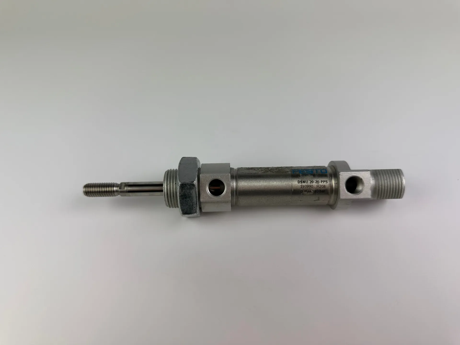Festo DSNU-20-20-PPS Pneumatic Cylinder 20mm Bore 20mm Stroke Max 10 Bar - Image 1