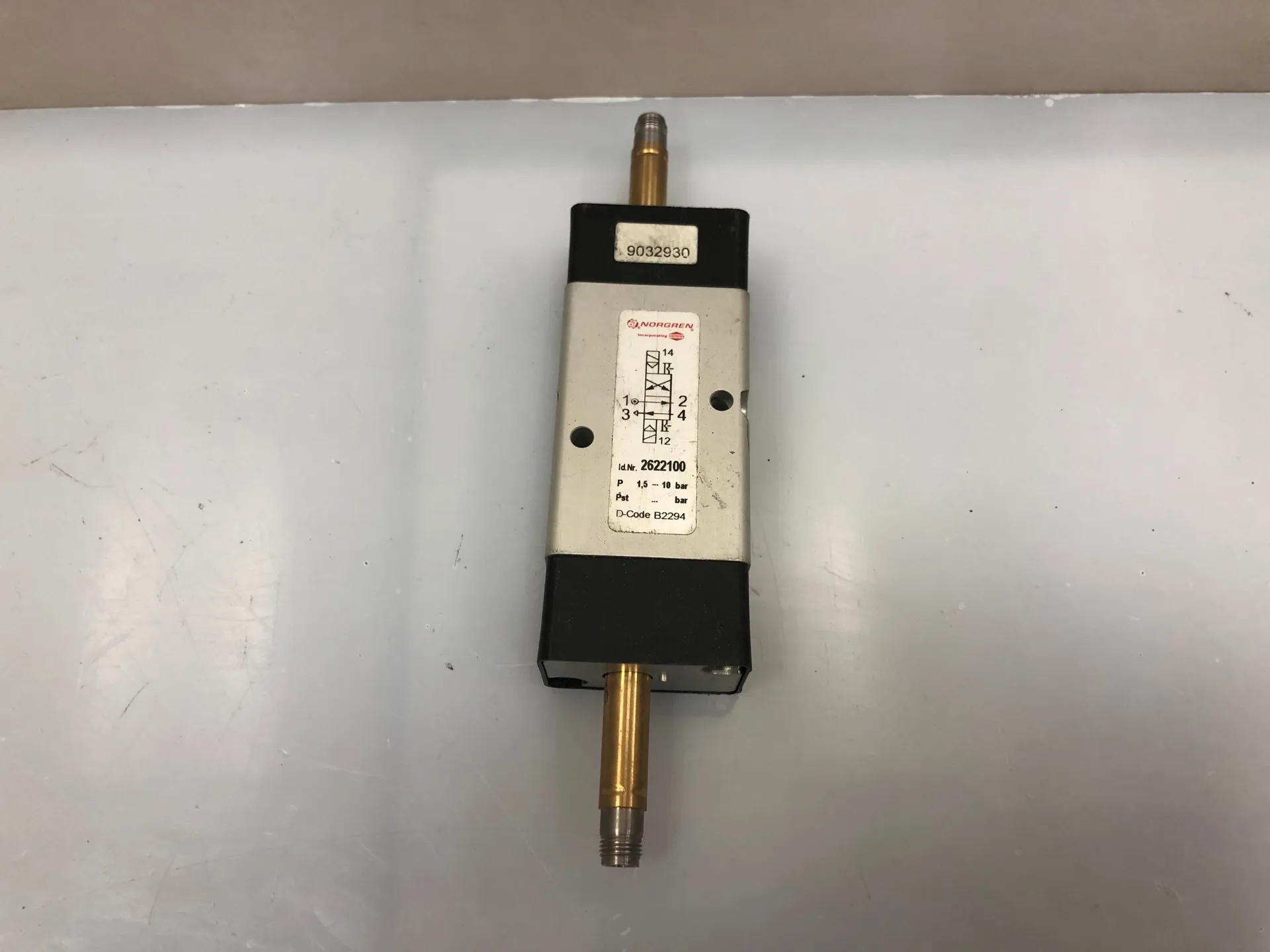 1x Norgren Herion 2622100 Solenoid Valve 24V DC 3/2-Way Pneumatic Valve - Thumbnail 3
