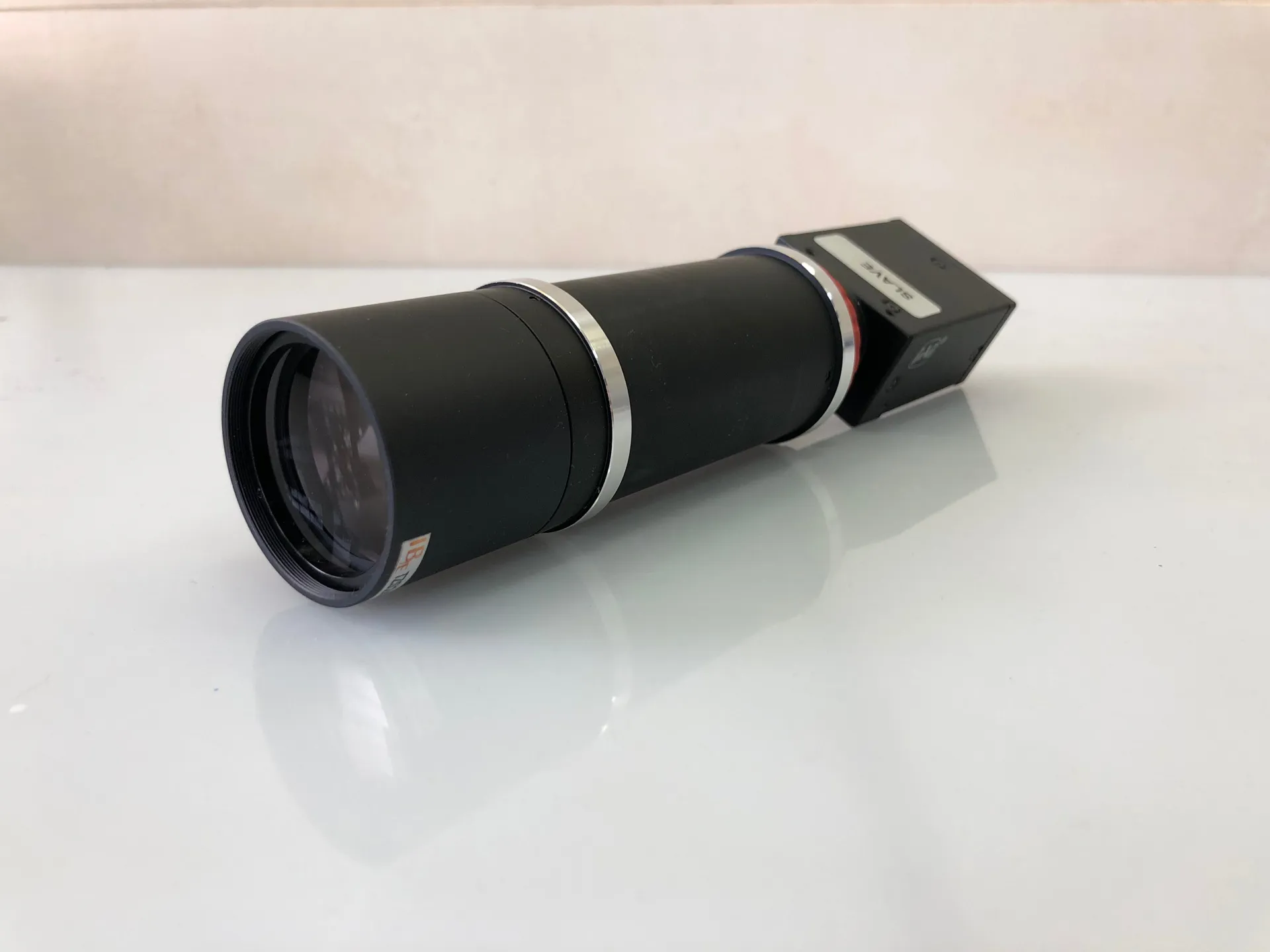 JAI CV-A1 CCD Video Camera with IB/E TZS24-0.33-145 Telecentric Lens - Image 1