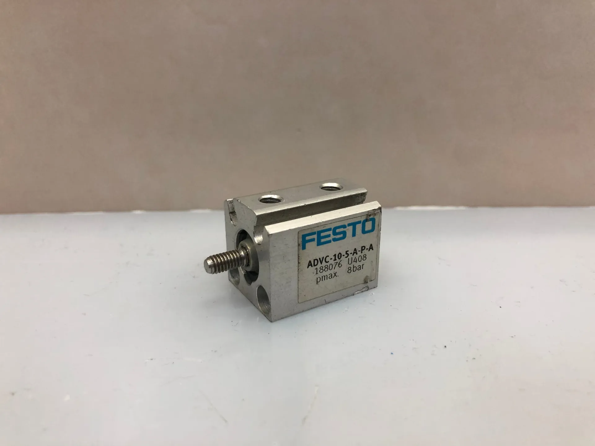 FESTO ADVC-10-5-A-P-A 188076 Compact Pneumatic Cylinder 10mm Bore 5mm Stroke - Thumbnail 2