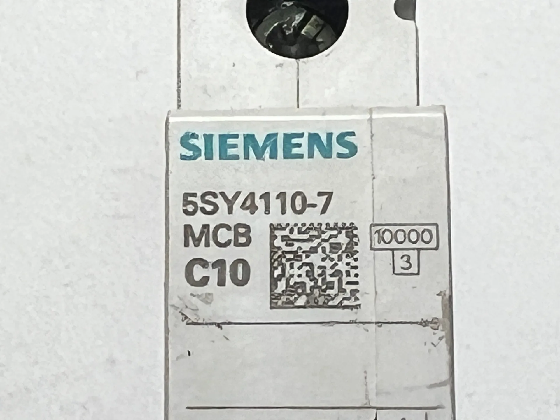 1x Siemens 5SY4110-7 MCB C10 Circuit Breaker - Thumbnail 3