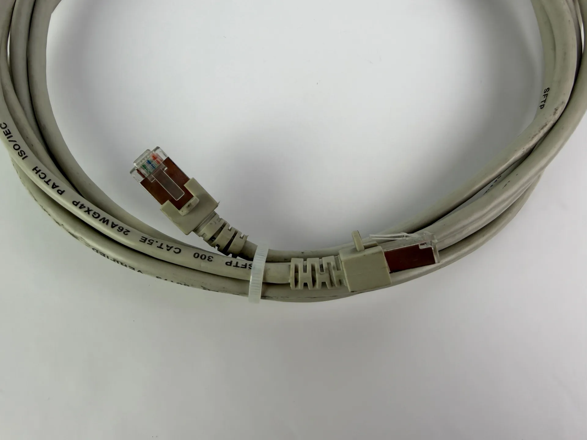 1x CAT5e SFTP Ethernet Patch Cable 3m RJ45 to RJ45 Shielded LAN - Thumbnail 3