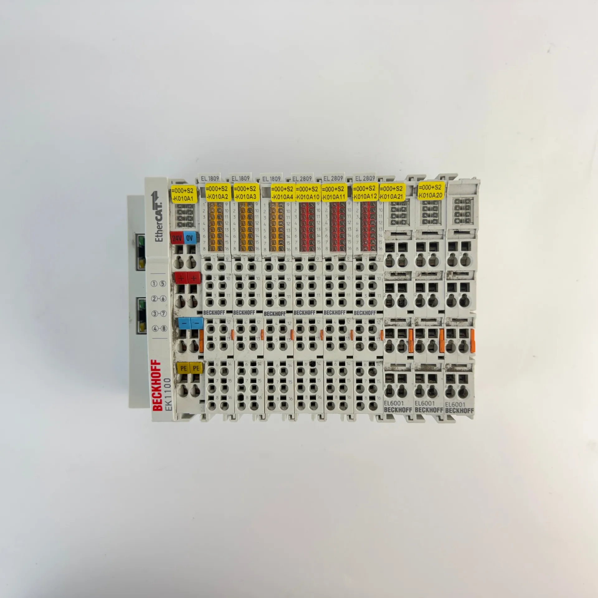 Beckhoff EK1100 EtherCAT Coupler w/ 3x EL1809 3x EL2809 3x EL6001 I/O - Thumbnail 3