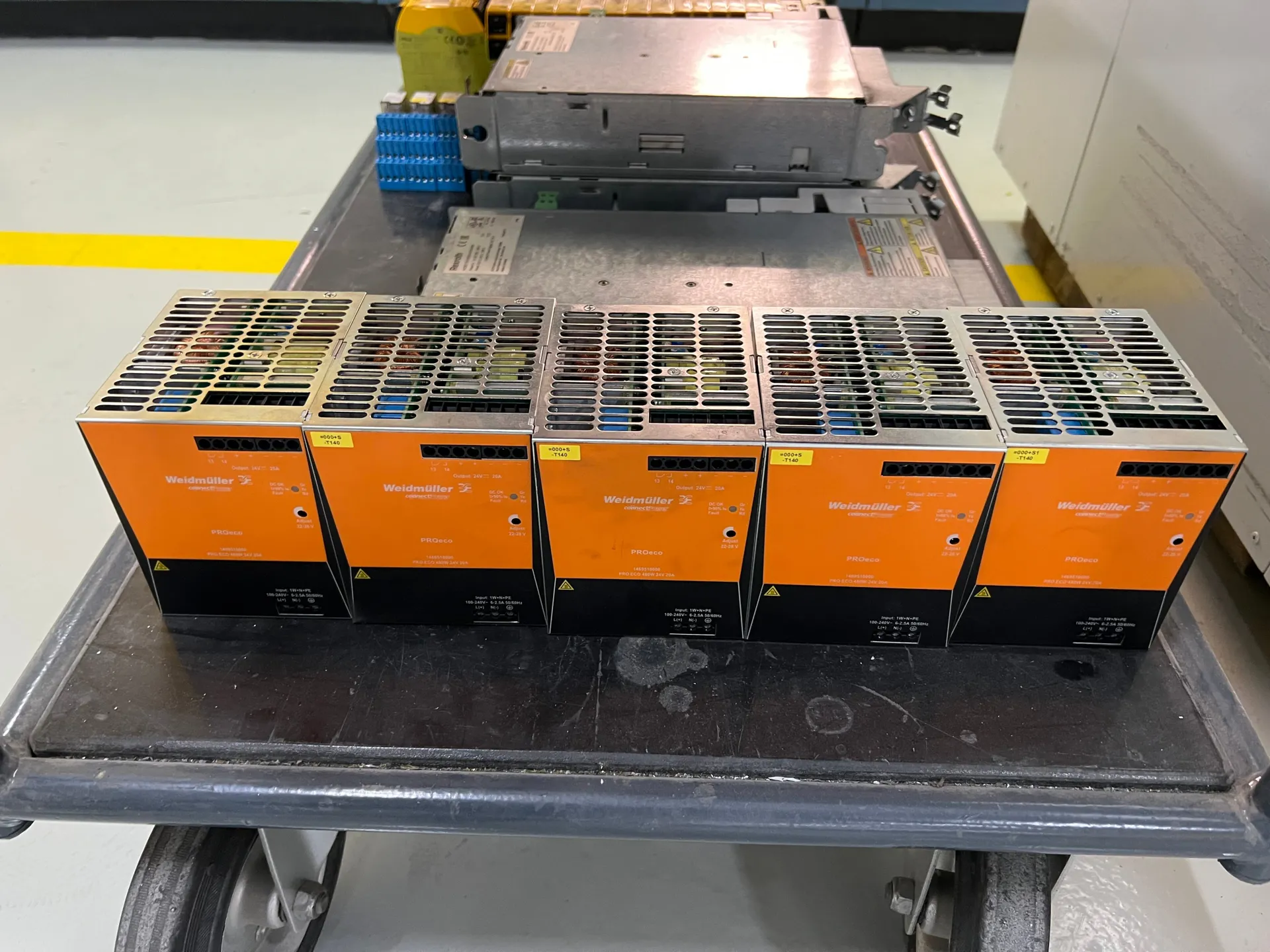1x Weidmüller PRO ECO 480W 24V 20A DIN-Rail Power Supply 1469510000 - Thumbnail 5