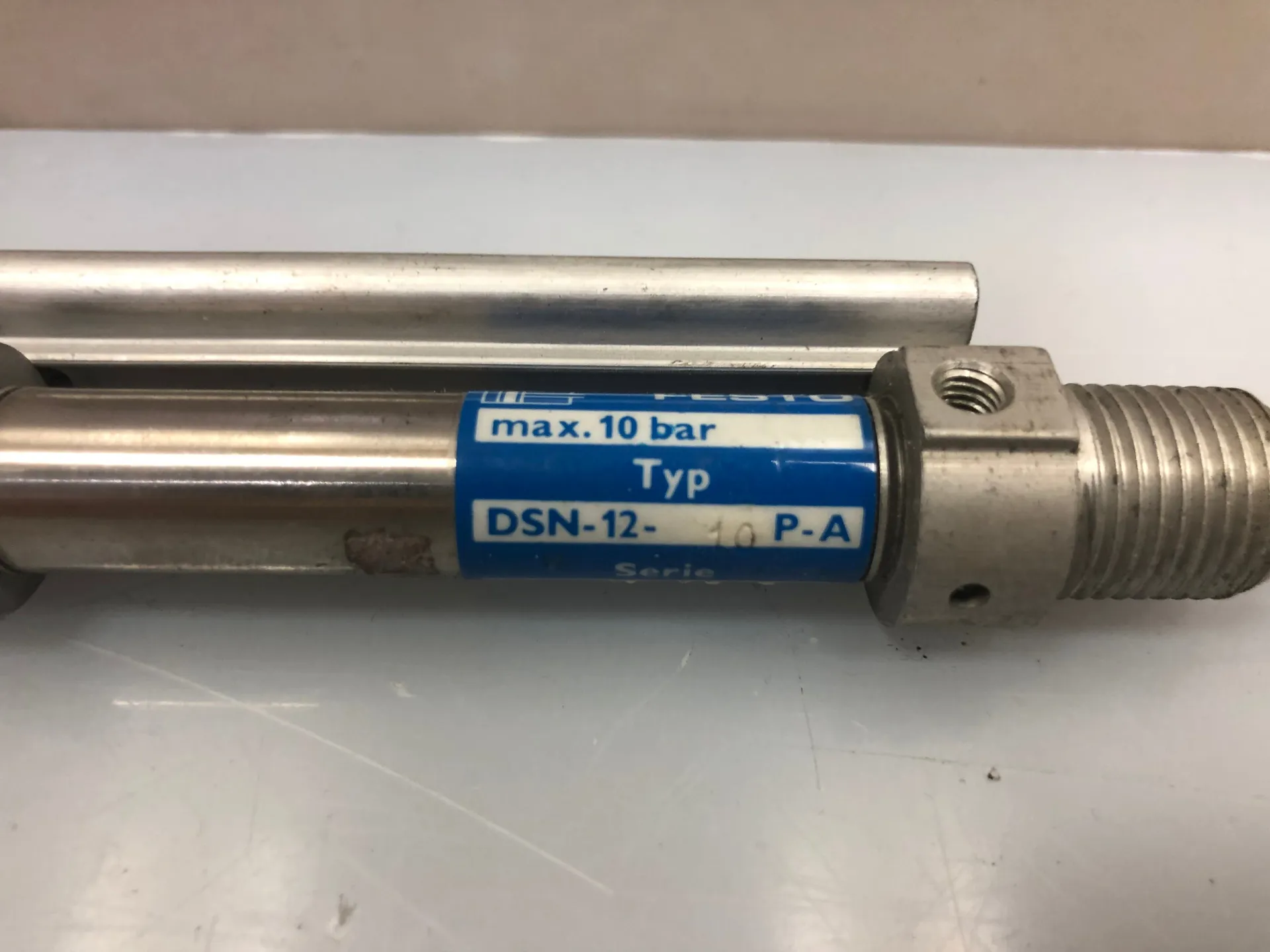 Festo DSN-12-10-P-A Pneumatic Cylinder 12mm Bore 10mm Stroke 10 Bar – 10.89R - Thumbnail 3