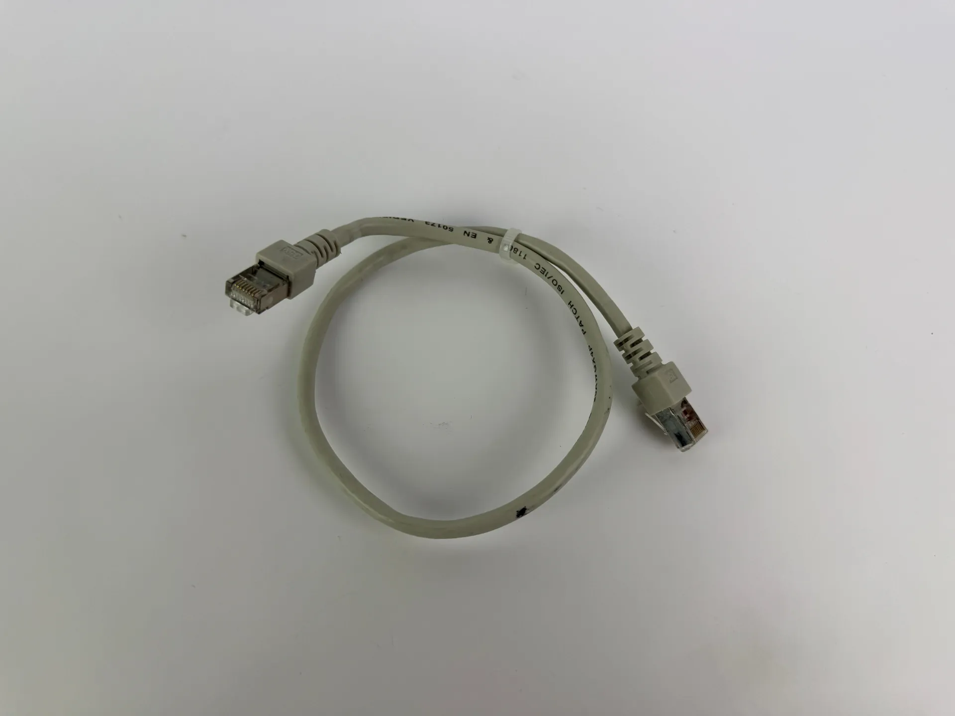 1x CAT5e SFTP Ethernet Patch Cable 0.5m RJ45 to RJ45 Shielded LAN 50cm - Thumbnail 3