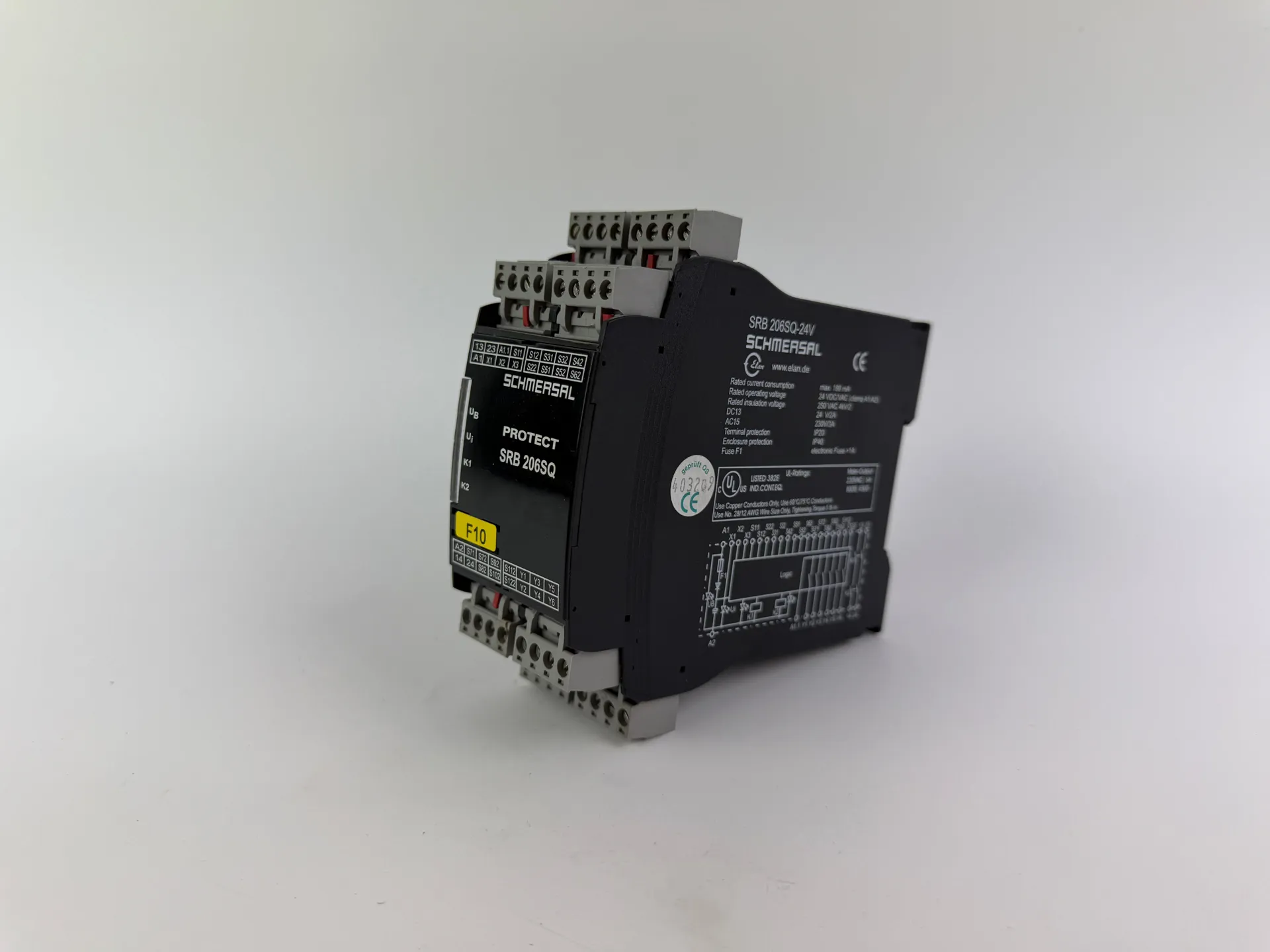 Schmersal SRB 206SQ-24V Safety Relay 24VDC (B300 / R300) - Thumbnail 2