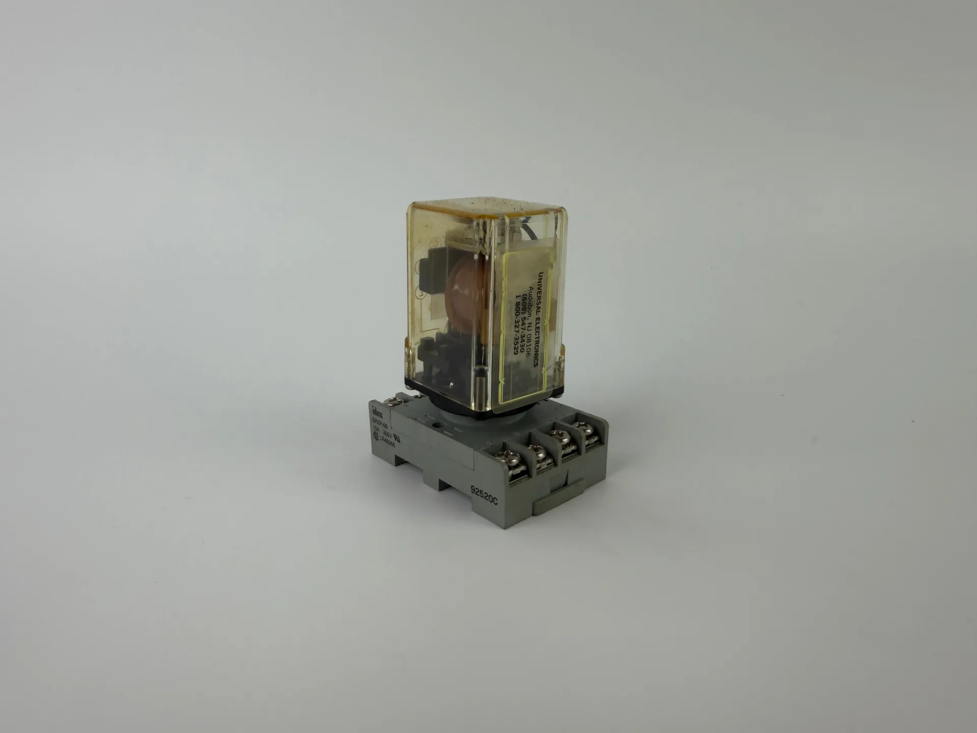 Struthers-Dunn A314XAX48P General Purpose Relay 120VAC w/ Idec SR2P-06 Base - Thumbnail 3