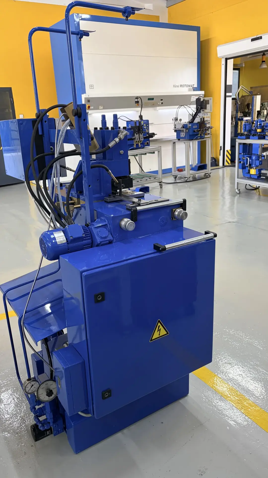 iDEAL BAS 120 Band Saw Blade Welder, Blades 25-120 mm, Hydraulic Clamping - Thumbnail 13